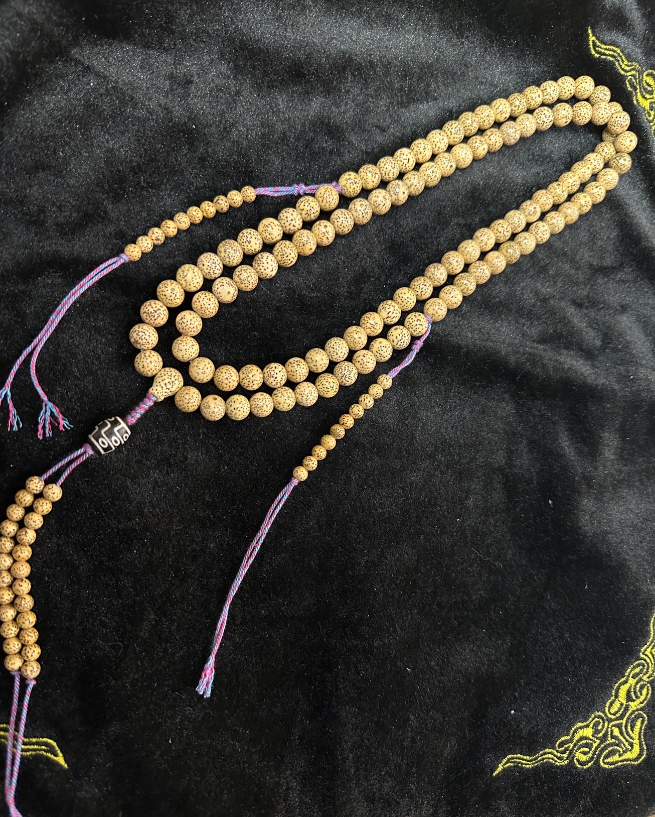 菩提根手串 佛珠手链 佛教法器 佛珠手串 佛教礼品菩提手串详情图4