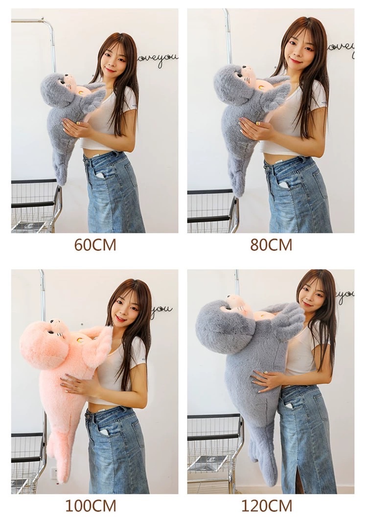 Cute little seal plush toys, simulated sea lion dolls, stuffed pillows, birthday gifts for girls and children detail image 8