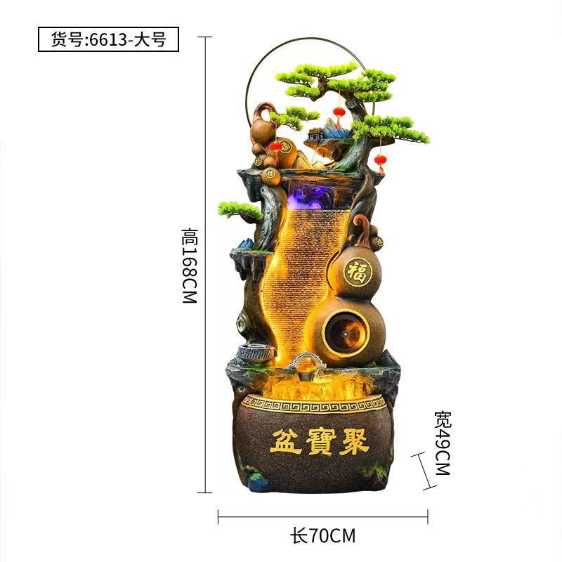Magnesium oxide decorative yellow fire hydrant Item Picture