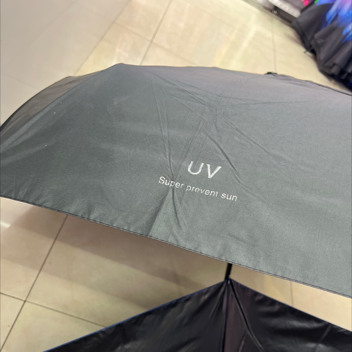 Fully automatic vinyl umbrella, rainproof and UV-resistant umbrella, vinyl umbrella for all weather conditions! Umbrella Automatic umbrella Item Picture