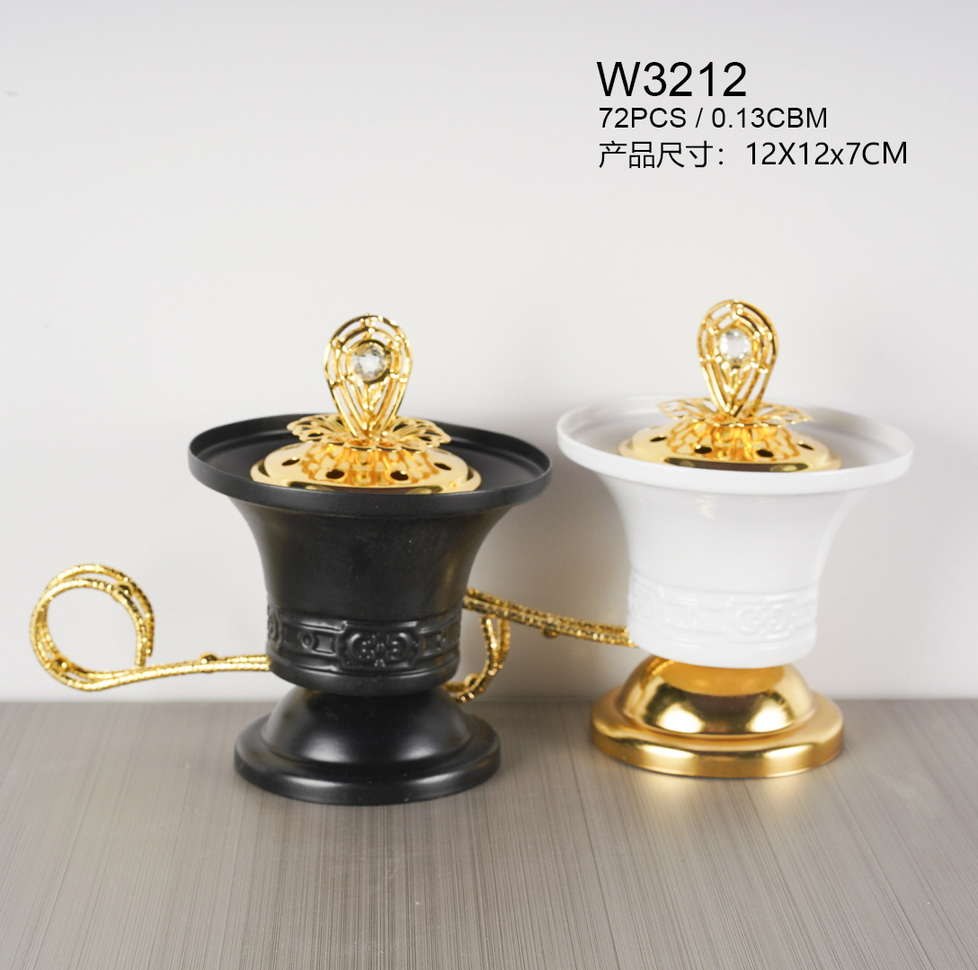 车载香薰机香薰蜡烛套装 香薰香氛摆件 车内空气净化香气持久 温馨家居装饰香薰系列白底实物图