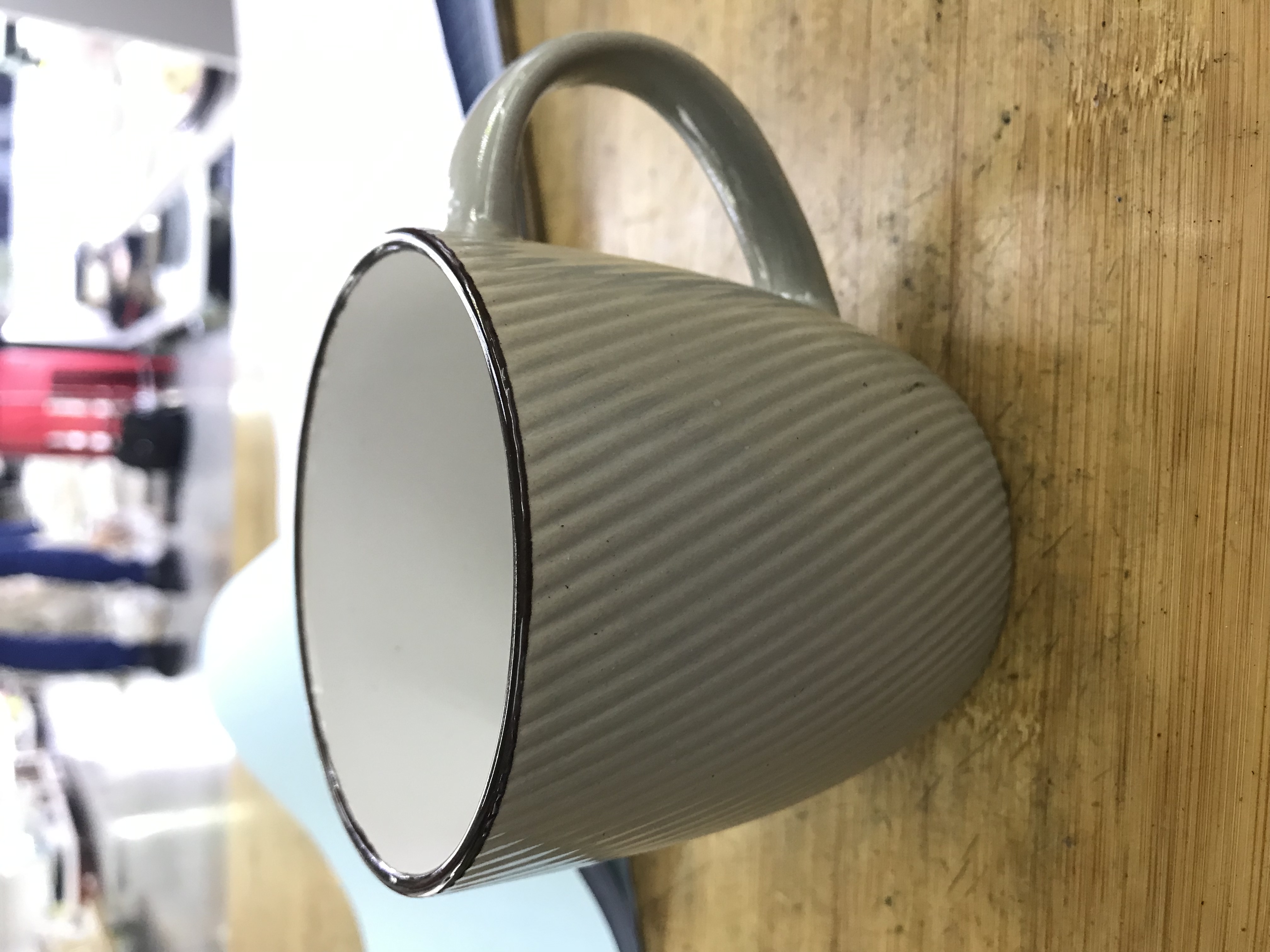 Selected ceramic cup sets, mugs, embossed cups, porcelain cup combinations, high-quality heat-resistant drinking cups, home and office tea cups Specification image