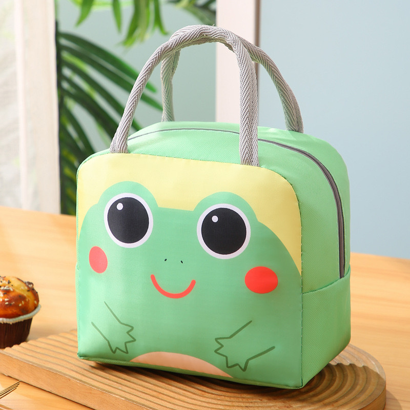 Cartoon lunch boxes, tote bags, thickened aluminum foil insulated bags, cute bento bags, lunch bags for work and school detail image 13