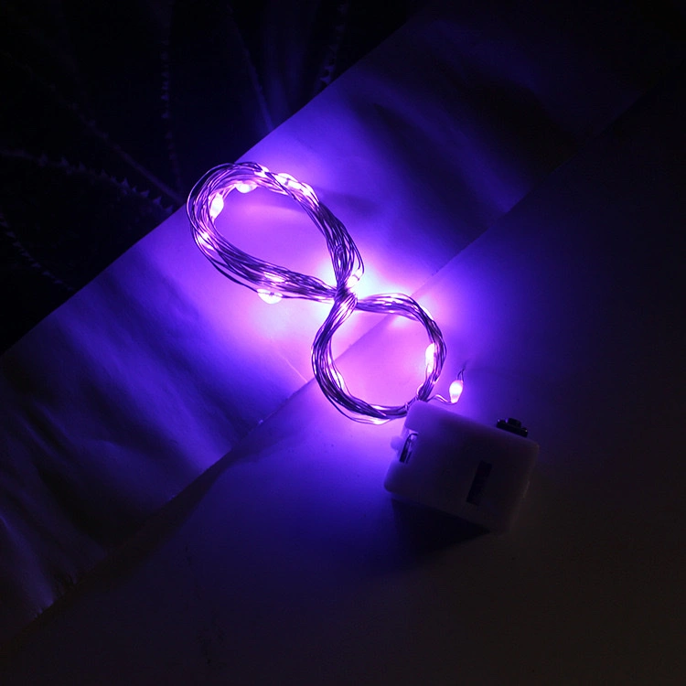 Small white box colored lights, flower bouquets, gift boxes, decorative atmosphere lights, Christmas decorations detail image 7