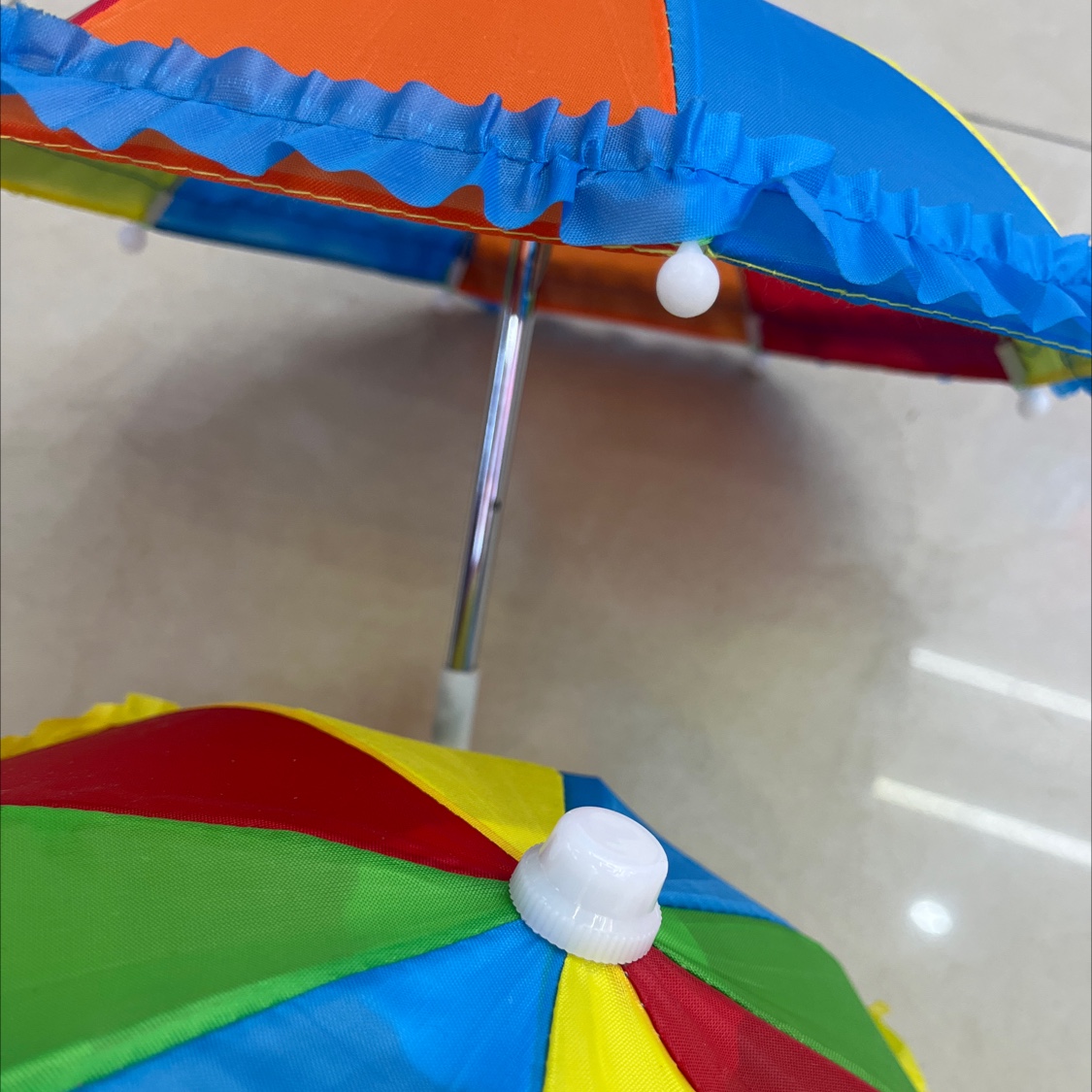 Direct sales and wholesale of 15 cm watermelon lace umbrellas, parasols, toy umbrellas and mobile phone umbrellas from the manufacturer Item Picture