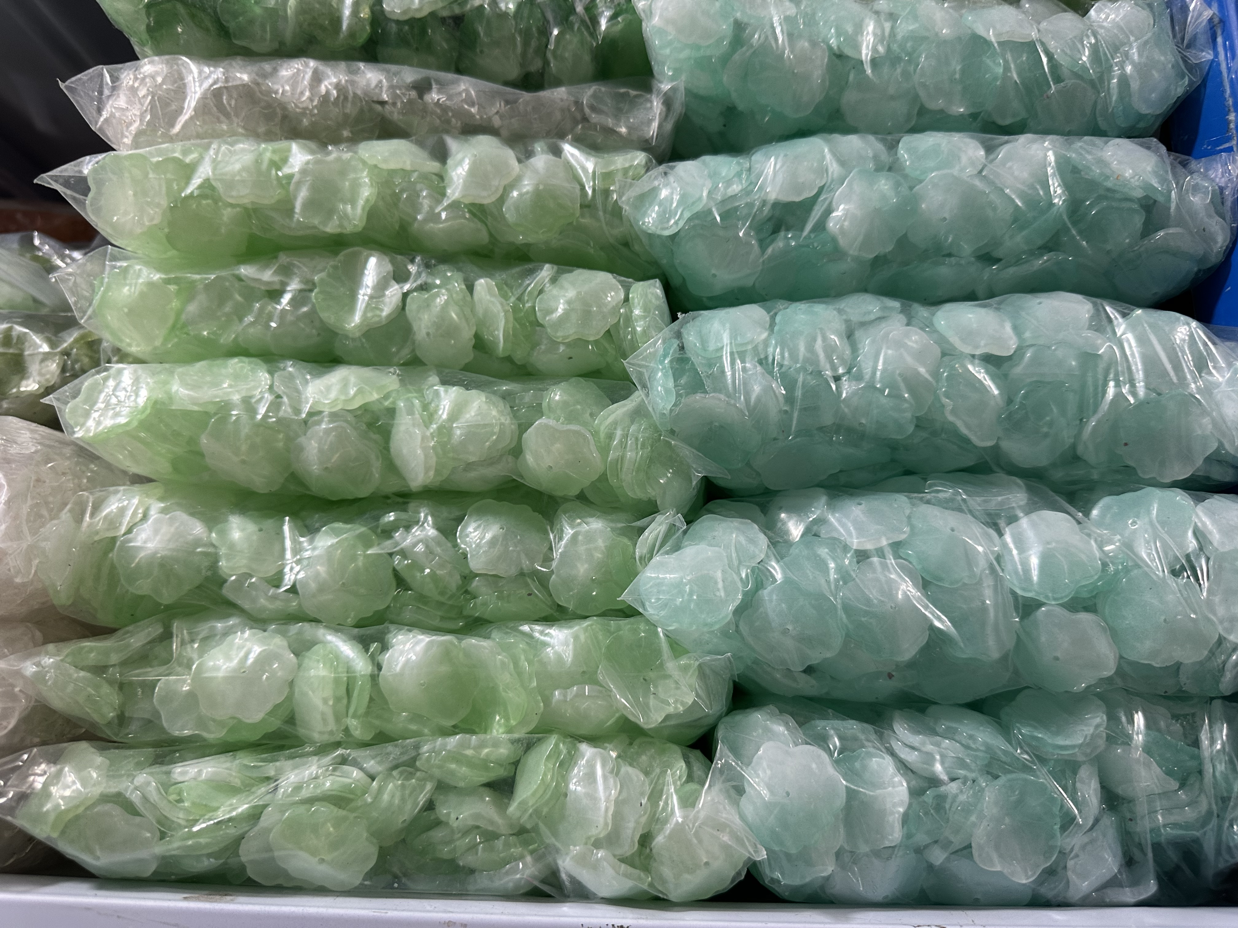 厂家批发琉璃荷叶立体荷叶荷花diy手工制作古风发簪材料 