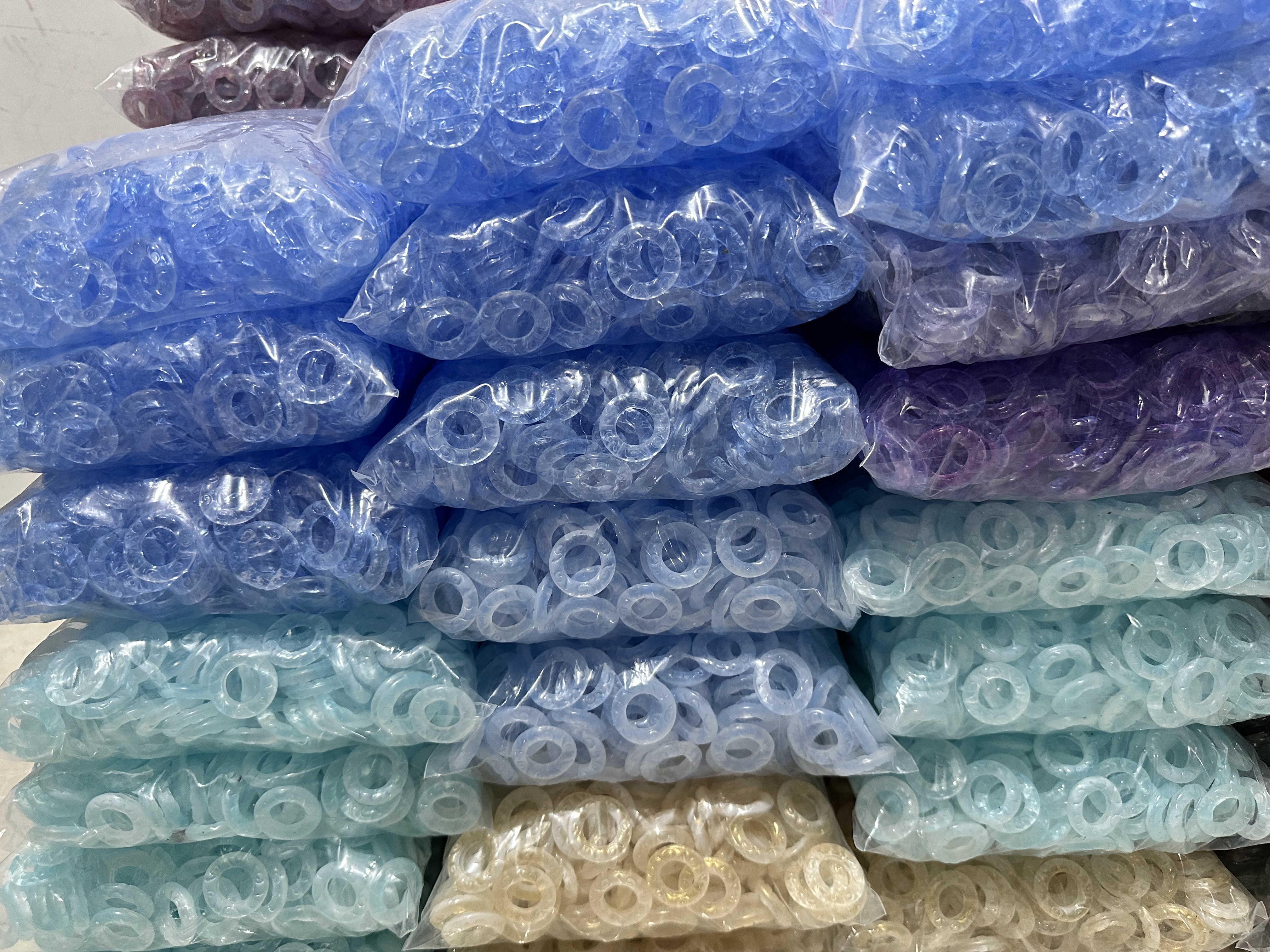 冰透琉璃龙纹跑环古风流苏守捻吊坠 手工diy手链串珠饰品配件 详情图9