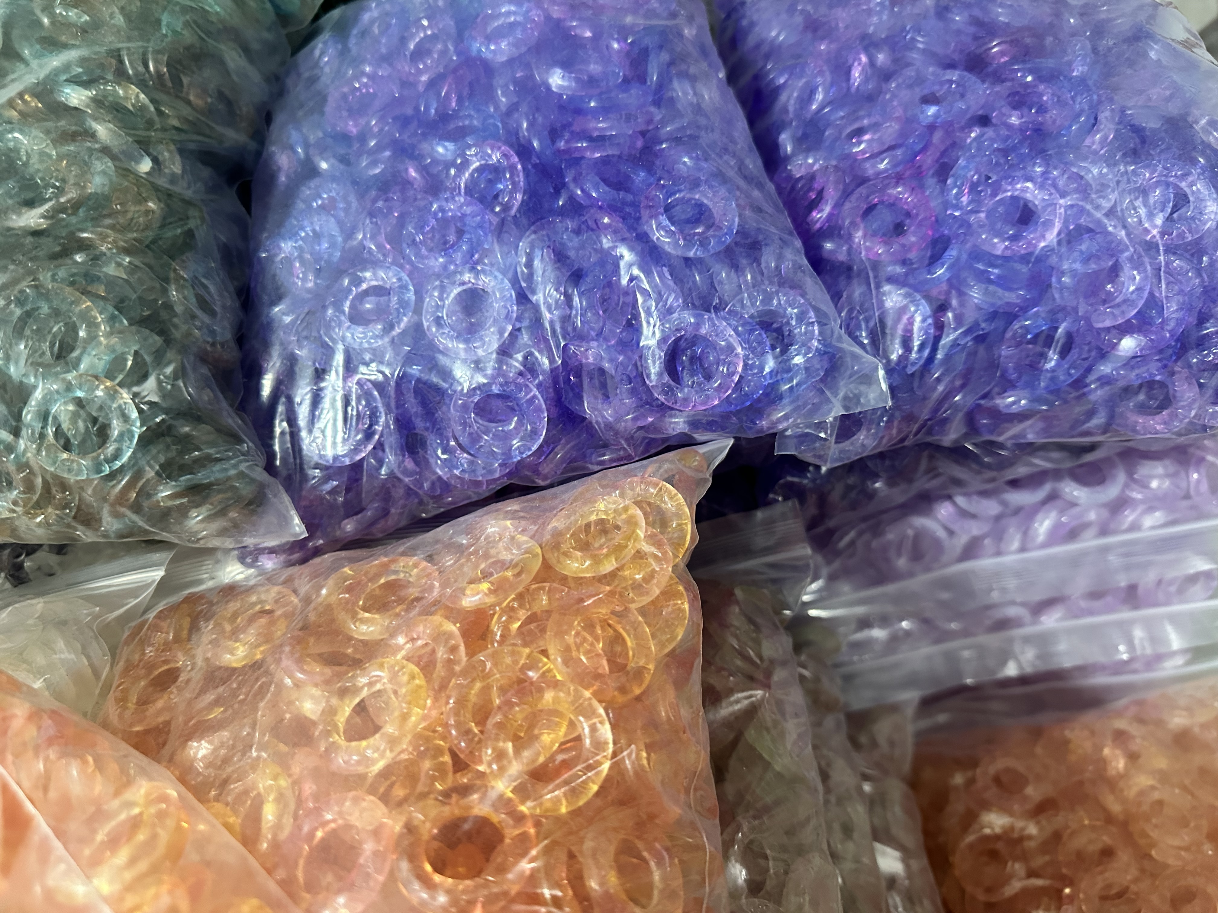 冰透琉璃龙纹跑环古风流苏守捻吊坠 手工diy手链串珠饰品配件 详情图8