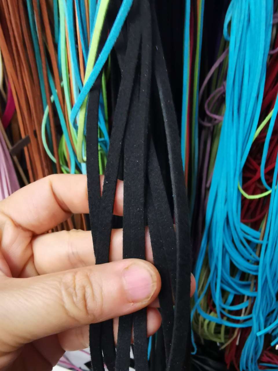 Trimming, PU weaving, PU wire stepping