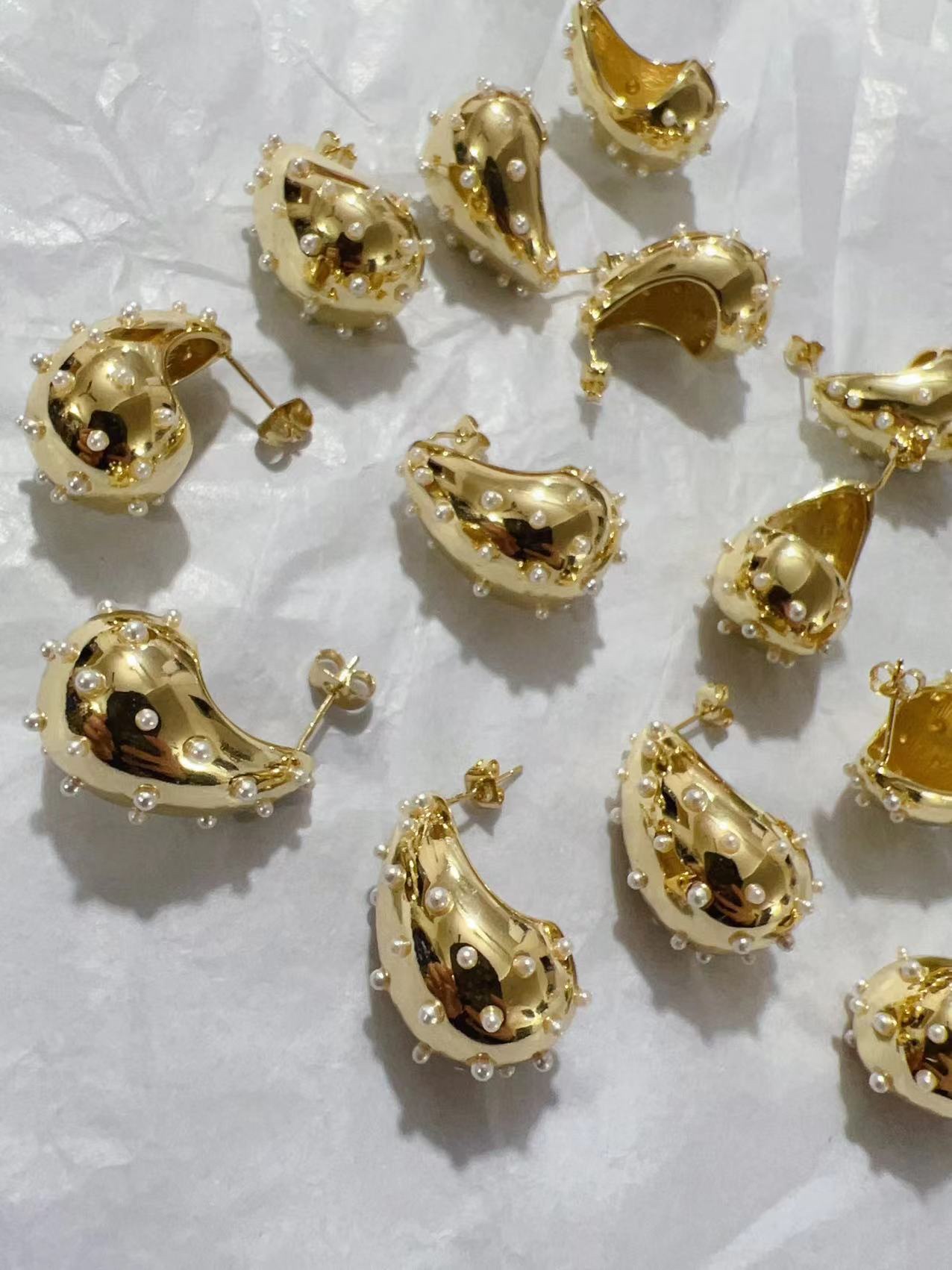 Pepper pearl pendientes pendientes Specification image