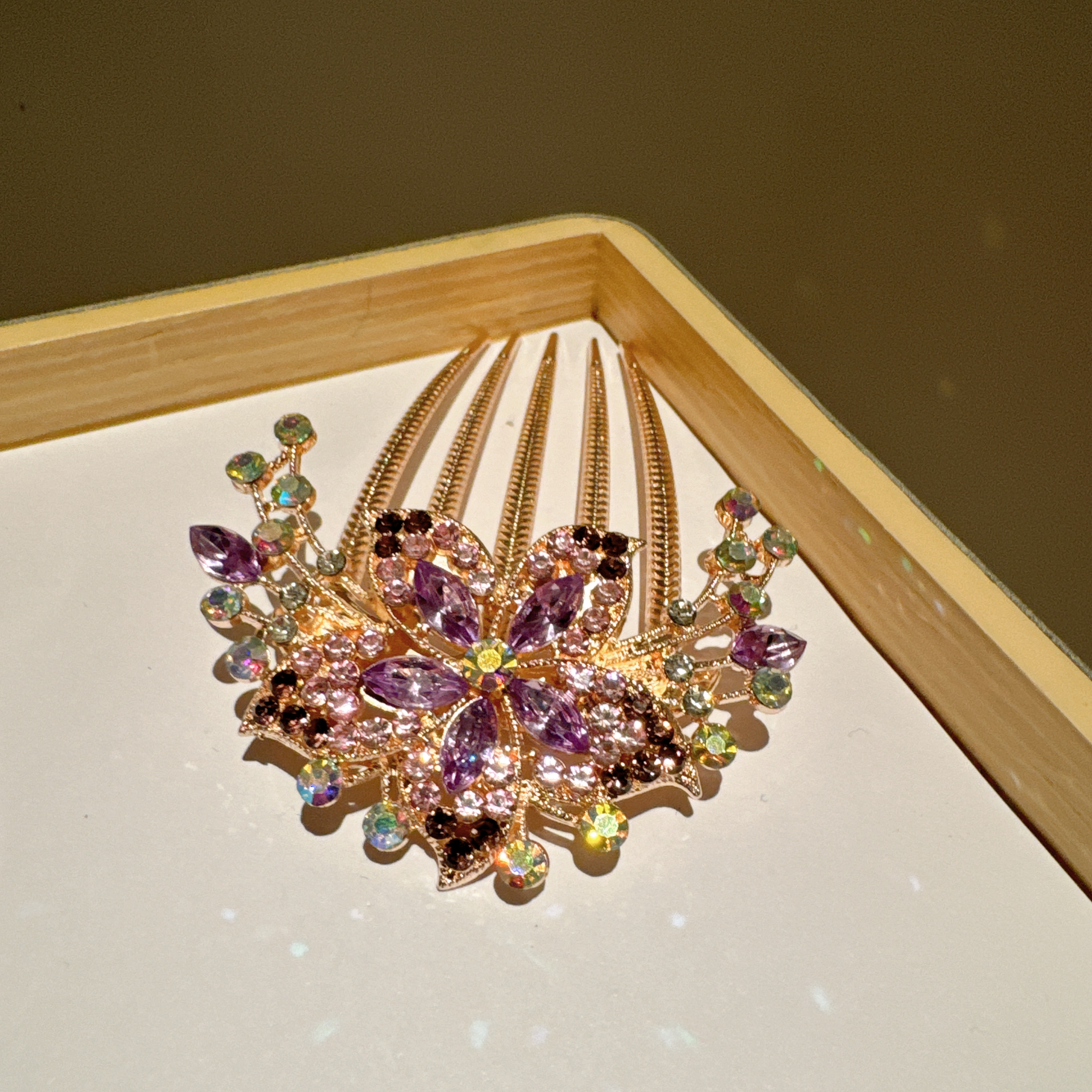 Hair Combs, Hair Clips, Hair Clips, Hair Accessories, Hair Flower Pins, Combs, Crystal Headwear, Alloy Jewelry, Adult And Female Hairpins, Accessories Item Picture