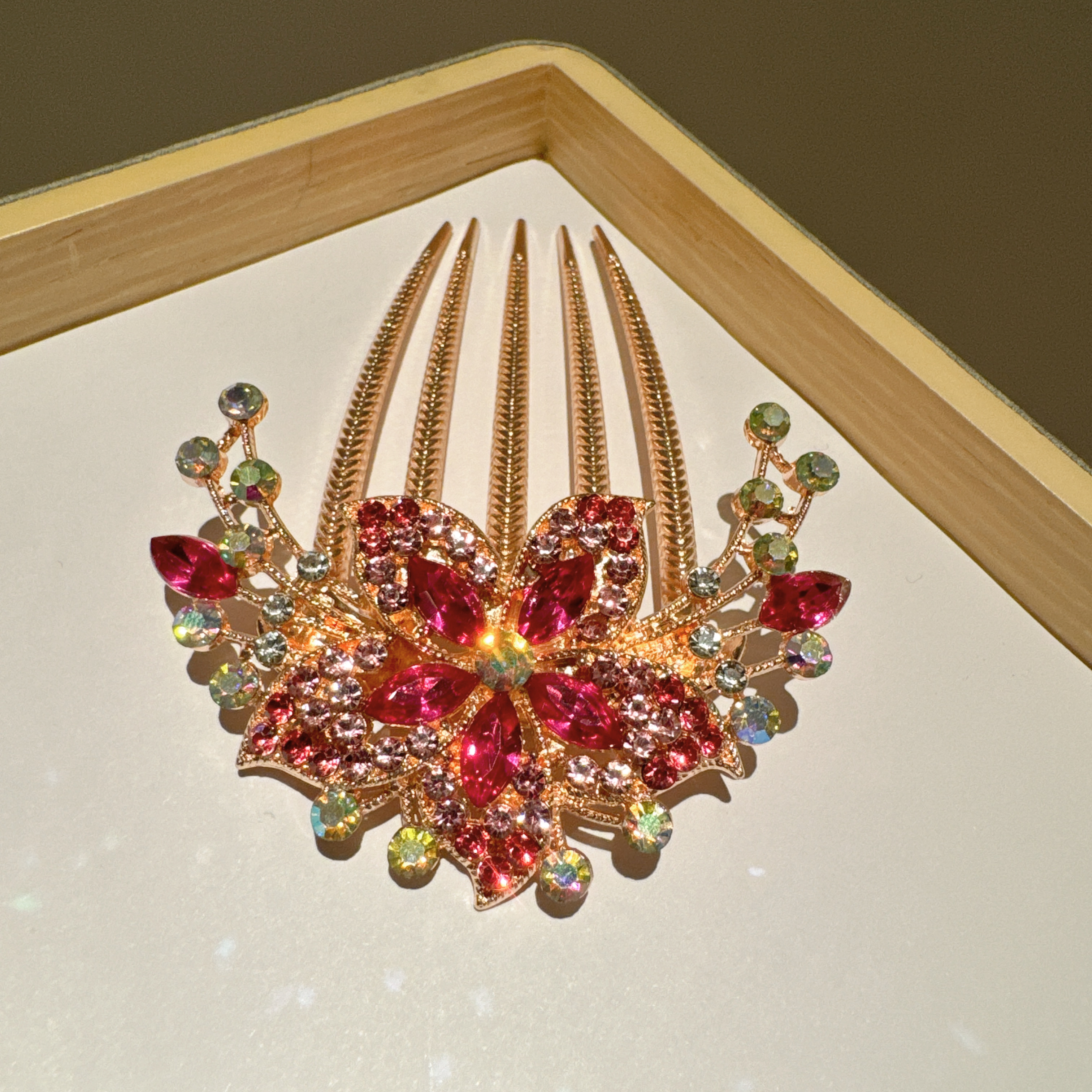 Hair Combs, Hair Clips, Hair Clips, Hair Accessories, Hair Flower Pins, Combs, Crystal Headwear, Alloy Jewelry, Adult And Female Hairpins, Accessories details Picture