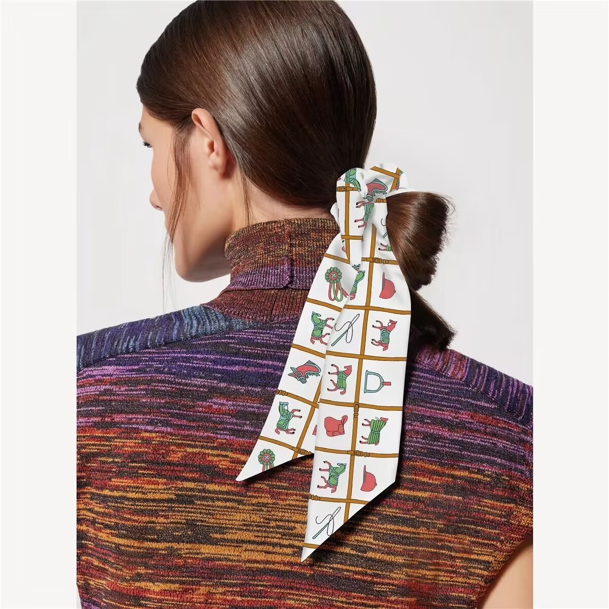 High Pressure Simple Easy Hand Headband All Hair Band Age Reduction Fashion Refreshing Hair Band Fashion Simple Trend With Hand Gift Specification drawing