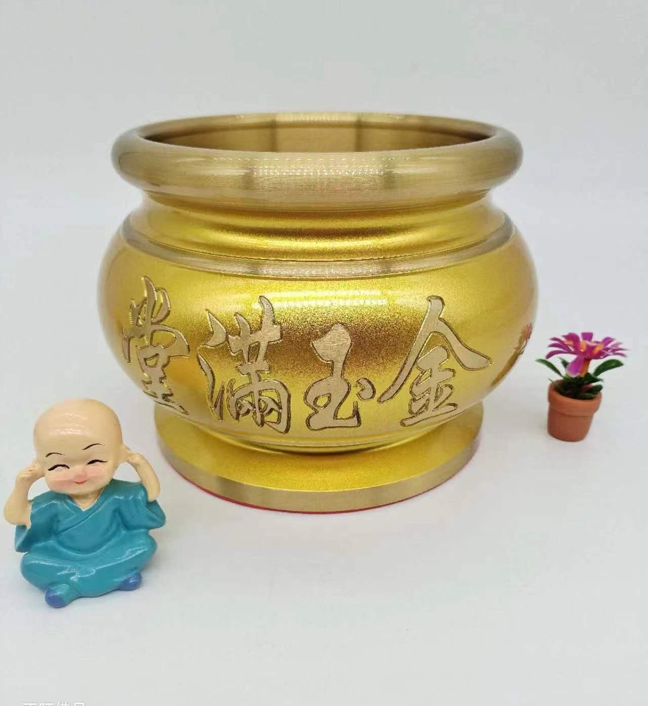 Copper incense burner and Buddhist lamp Application Scenario
