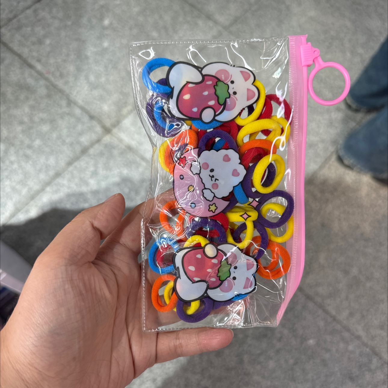 简约风头绳女夏季新款皮筋 发饰韩版甜美饰品 持久弹力不伤发质头绳