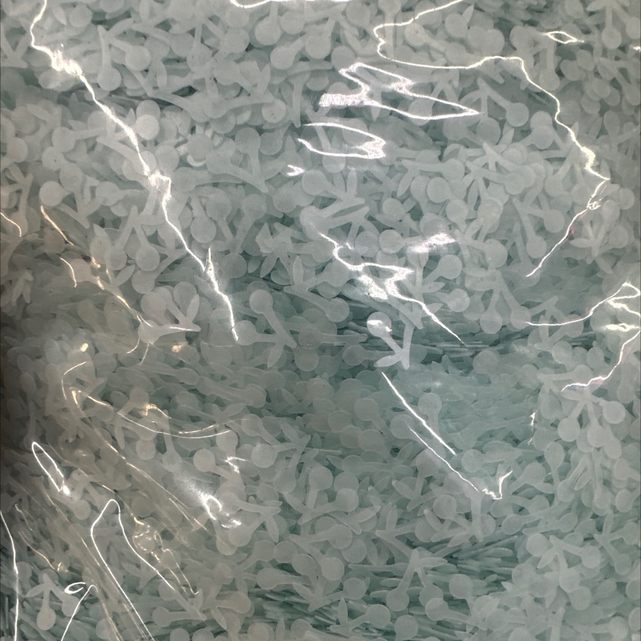 樱桃亮片 哑光磨砂樱桃亮片 手工DIY配件 史莱姆填充物饰品配件产品图