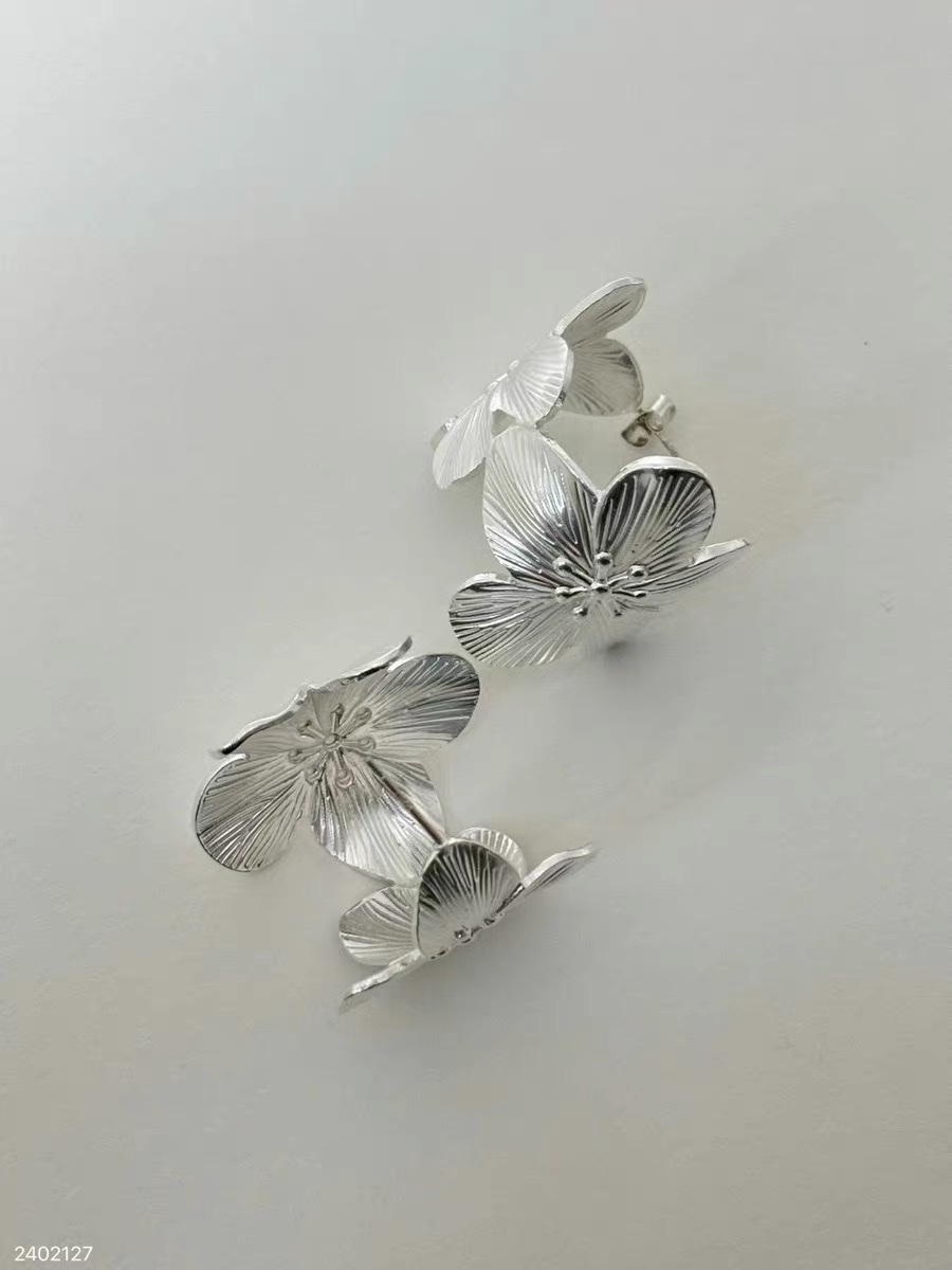 Metal earrings and earrings, exquisite accessories, ladies' fashion stud earrings, simple and elegant stud earrings, gift selection accessories, stud earrings, stud earrings, Li Lei L0069 details Picture
