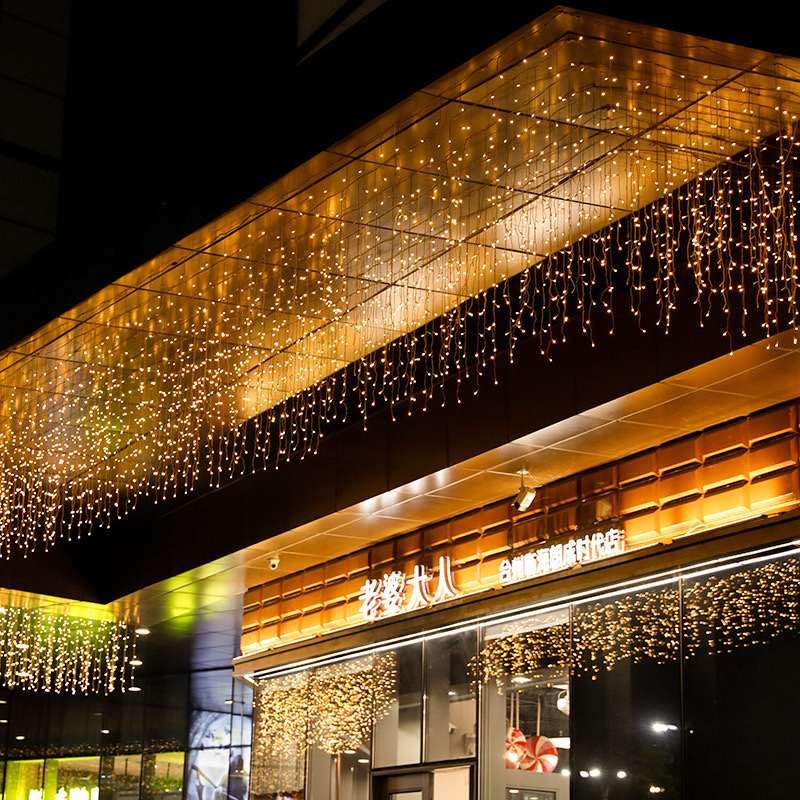 led curtains, New Year atmosphere lights, colored lights, flashing lights, string lights, starry sky atmosphere lights, bedroom internet-famous decorations, Christmas decorations, festival outfits detail image 5