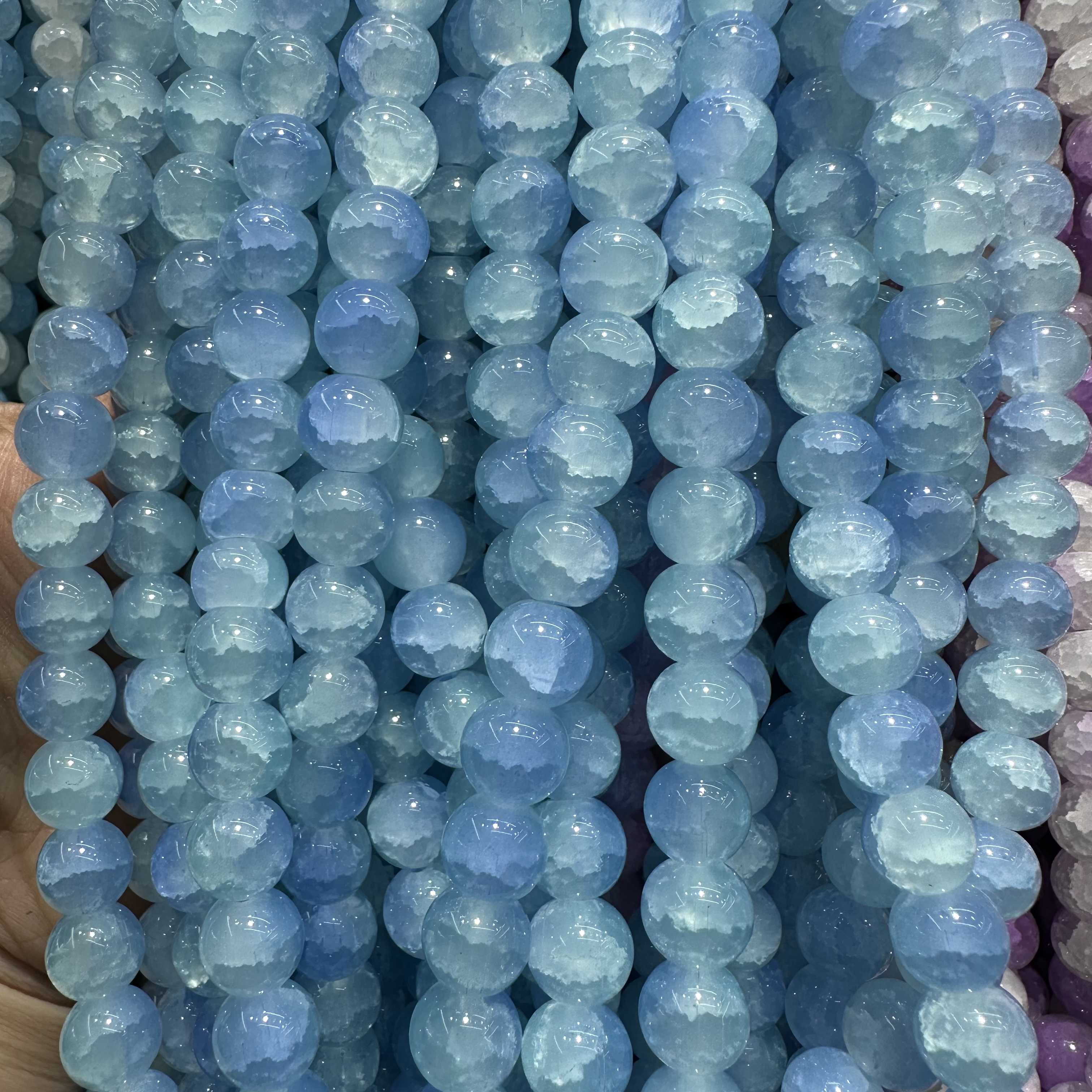 琉璃珠散珠手工DIY串珠材料包 米珠手链项链制作珠子配件 美丽独特的珠子饰品详情图6