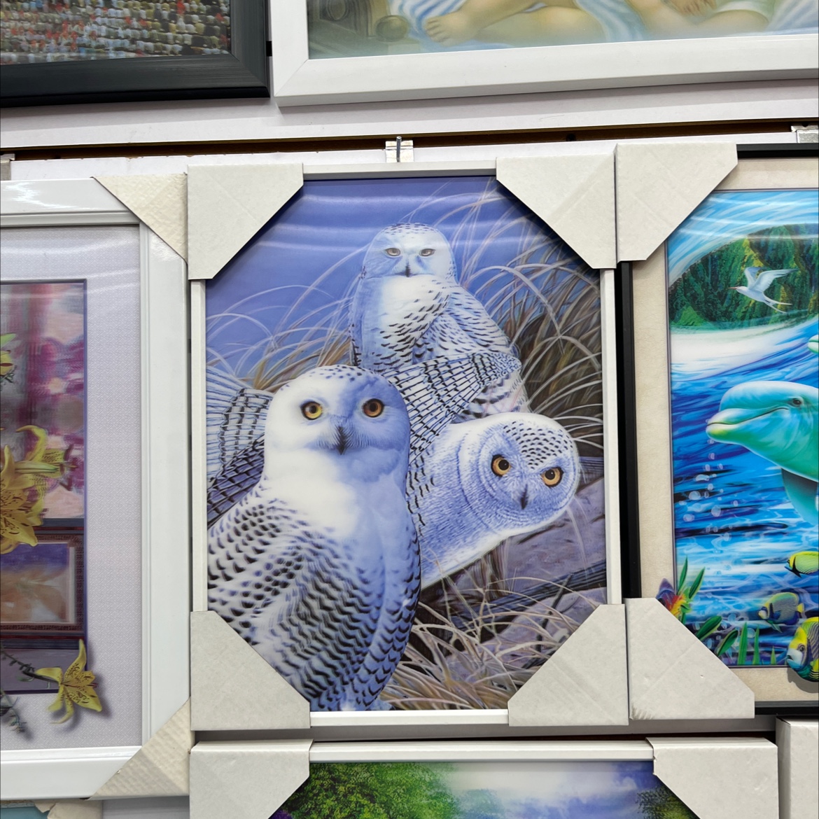 Decorative painting owl