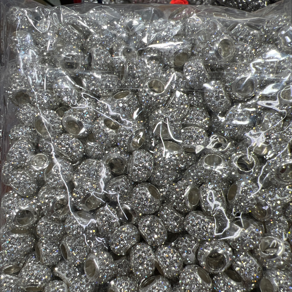 大孔珠 混色 五彩斑斓 香巴拉陶泥 爆款产品 品质保证 廉价又实用 欢迎前来选购细节图