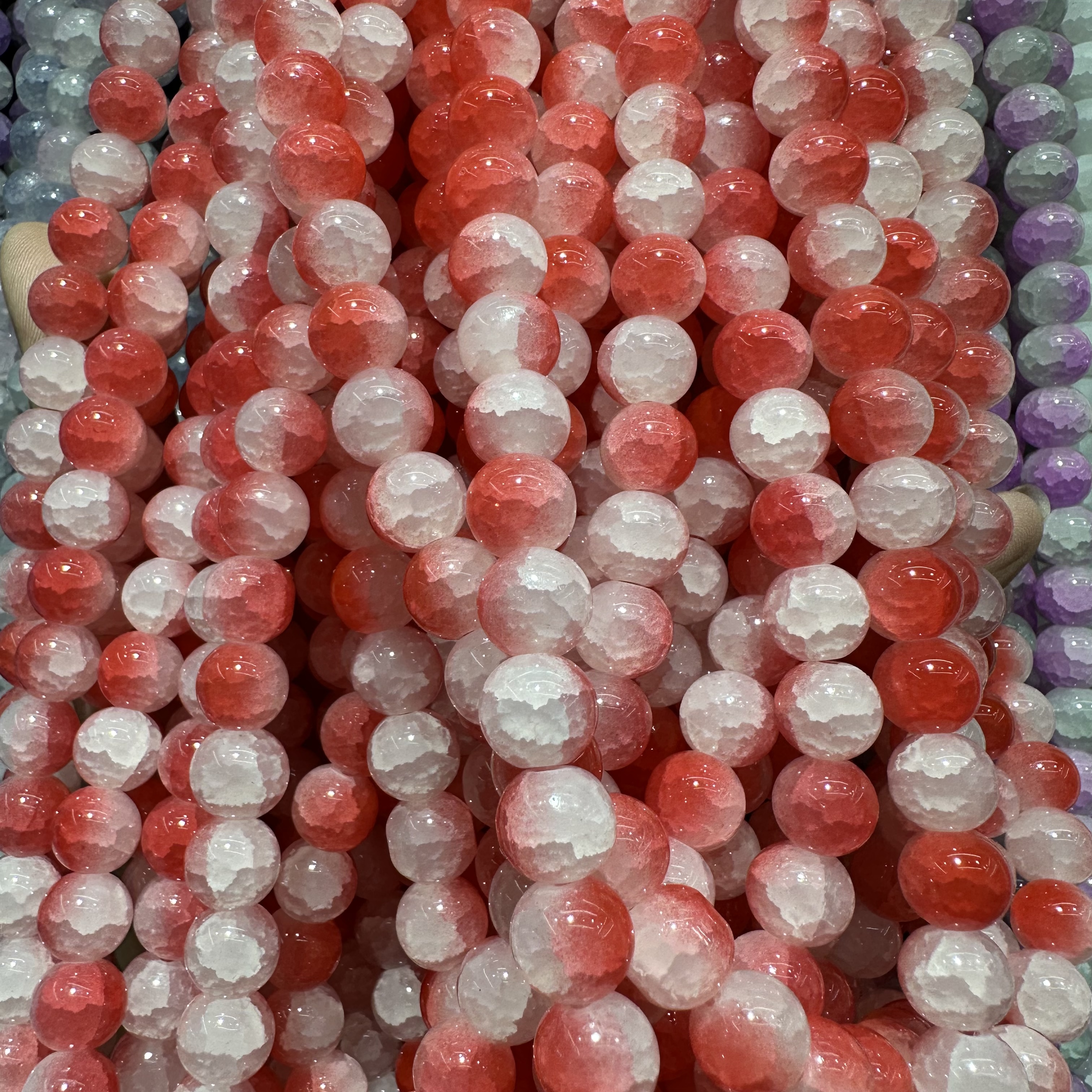 琉璃珠散珠手工DIY串珠材料包 米珠手链项链制作珠子配件 美丽独特的珠子饰品详情图5