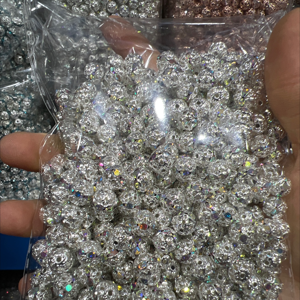 钻球 又隔珠 间隔16#及以上的diy珠饰 颜色齐全 尺寸多样化