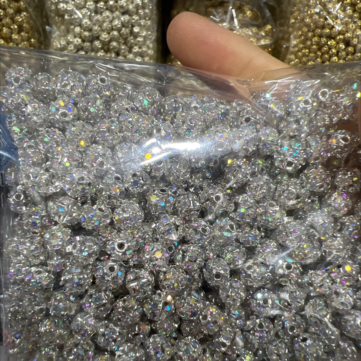 钻球 又隔珠 间隔16#及以上的diy珠饰 颜色齐全 尺寸多样化详情图2