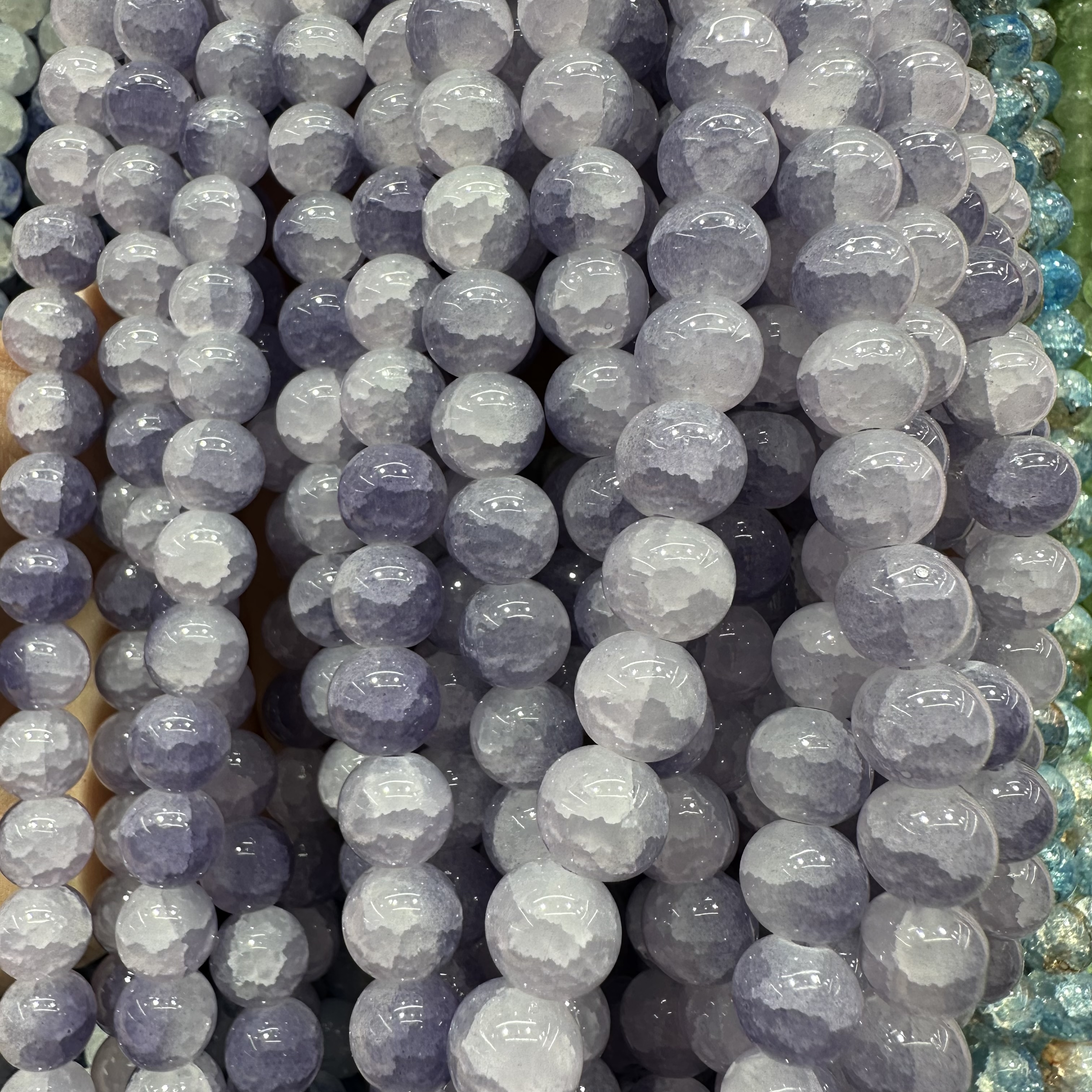 琉璃珠散珠手工DIY串珠材料包 米珠手链项链制作珠子配件 美丽独特的珠子饰品详情图2