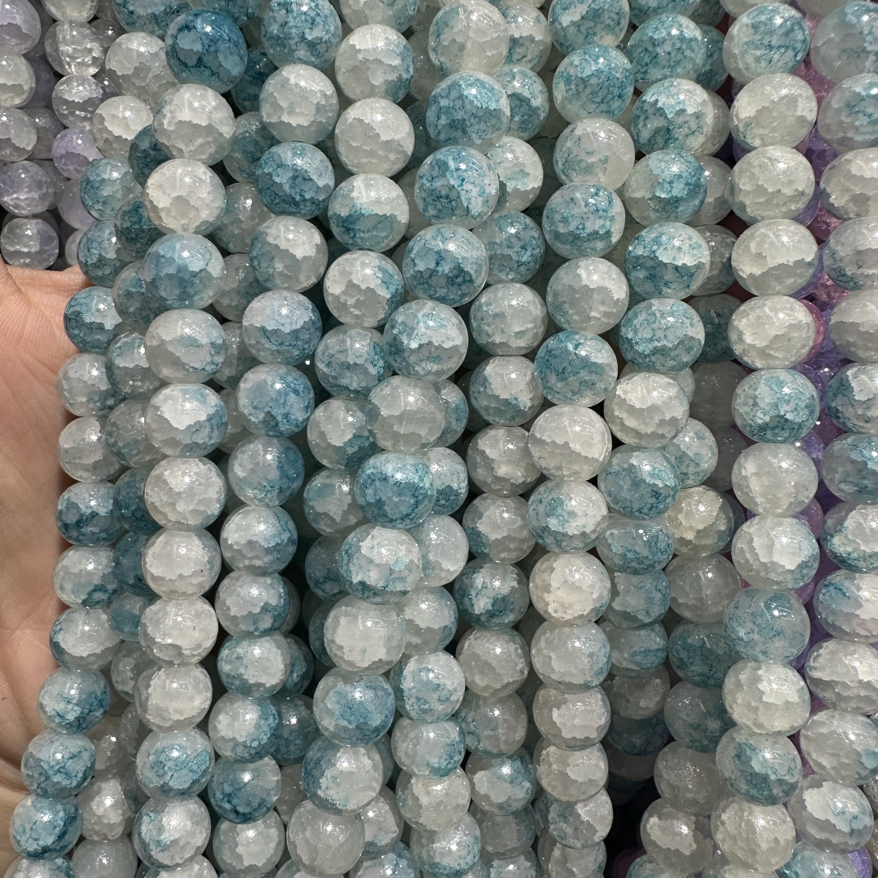 琉璃珠散珠手工DIY串珠材料包 米珠手链项链制作珠子配件 美丽独特的珠子饰品详情图9