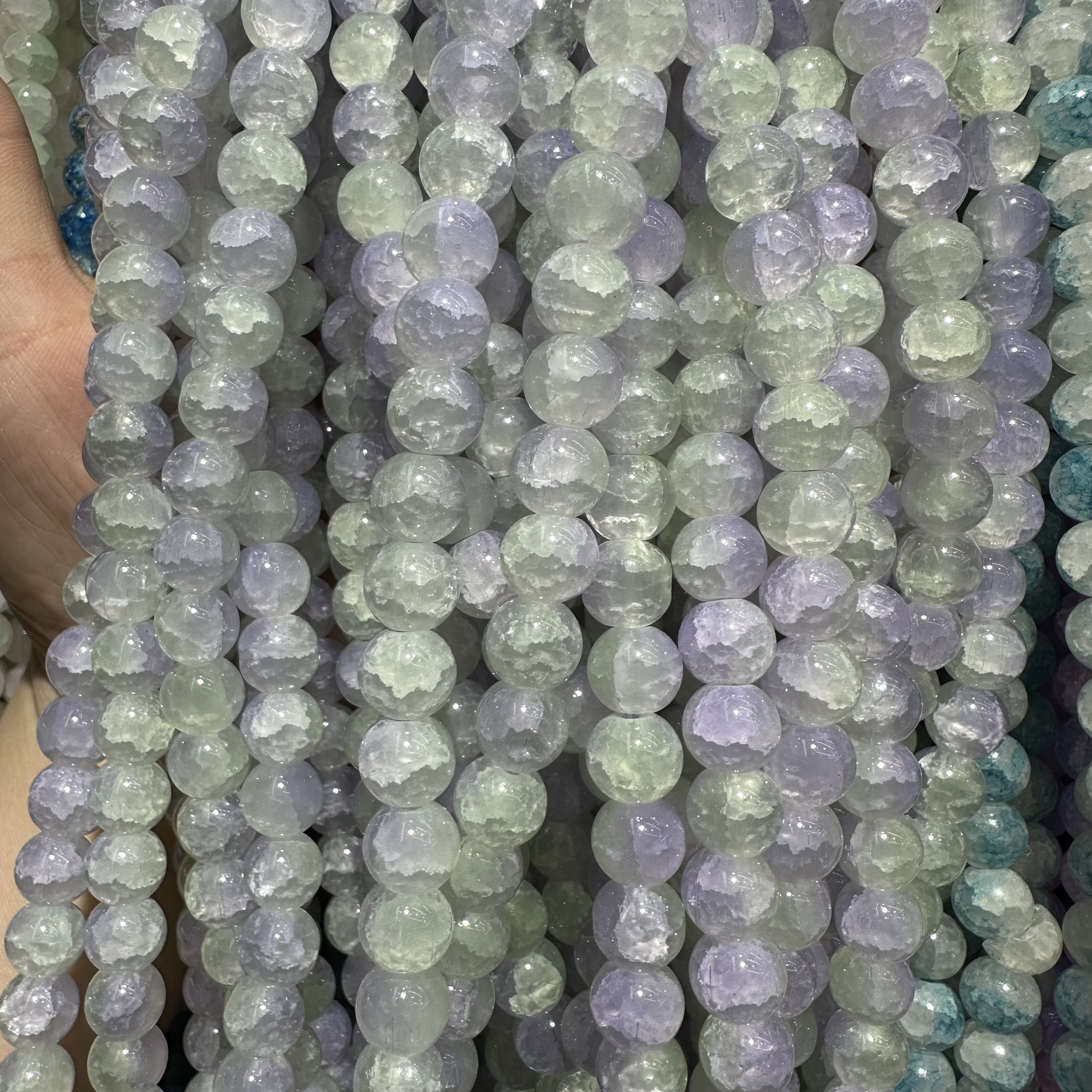 琉璃珠散珠手工DIY串珠材料包 米珠手链项链制作珠子配件 美丽独特的珠子饰品详情图10