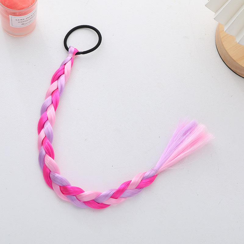 Children's Frozen wigs, braids, hair bands, little girl bows, princess wigs, ponytails, braided hair ropes, children's wigs, Hanfu headwear, children's accessories