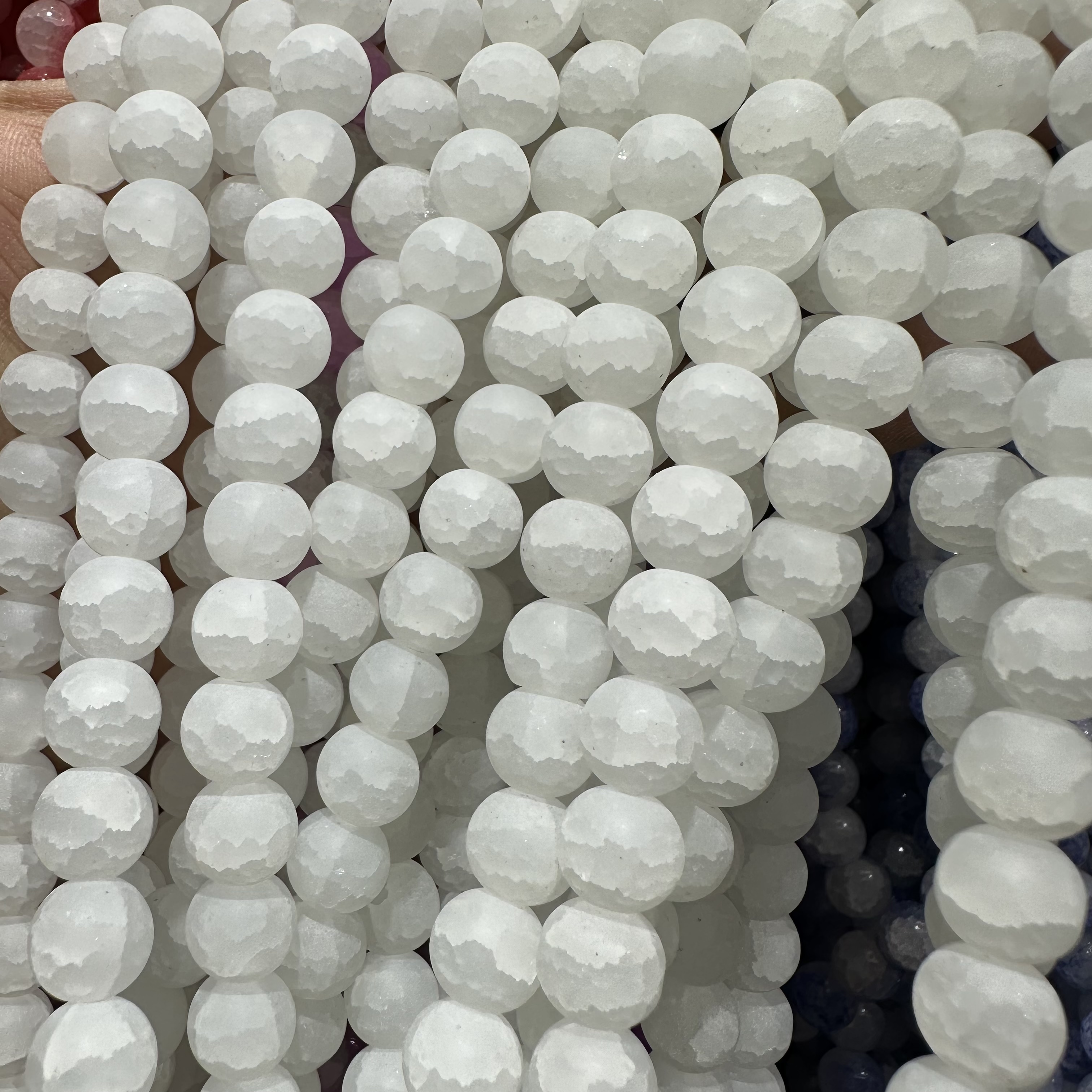 琉璃珠散珠手工DIY串珠材料包 米珠手链项链制作珠子配件 美丽独特的珠子饰品详情图3