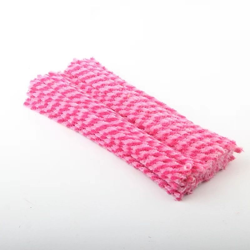 Two-color twist rods, twisted twist rods, two-color wool roots, Christmas wool strips, fleece strips, DIY handmade twist rods, twist rods detail image 3