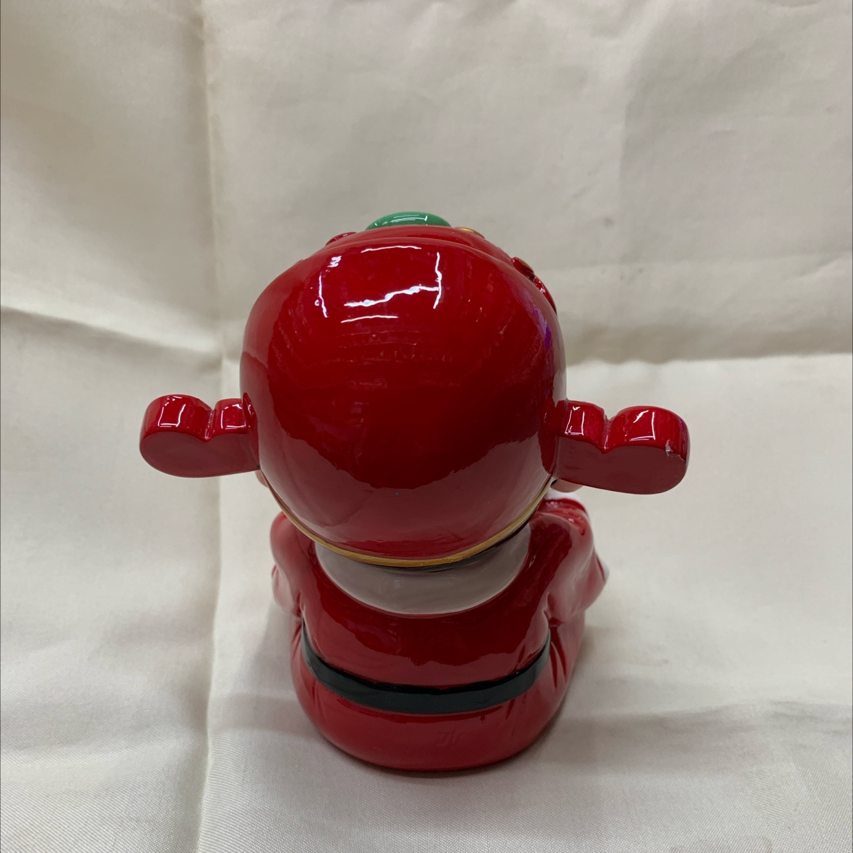 CAI's exquisite resin material hand-painted handicrafts 20237 Peace and Wealth God Small Ornaments Specification image