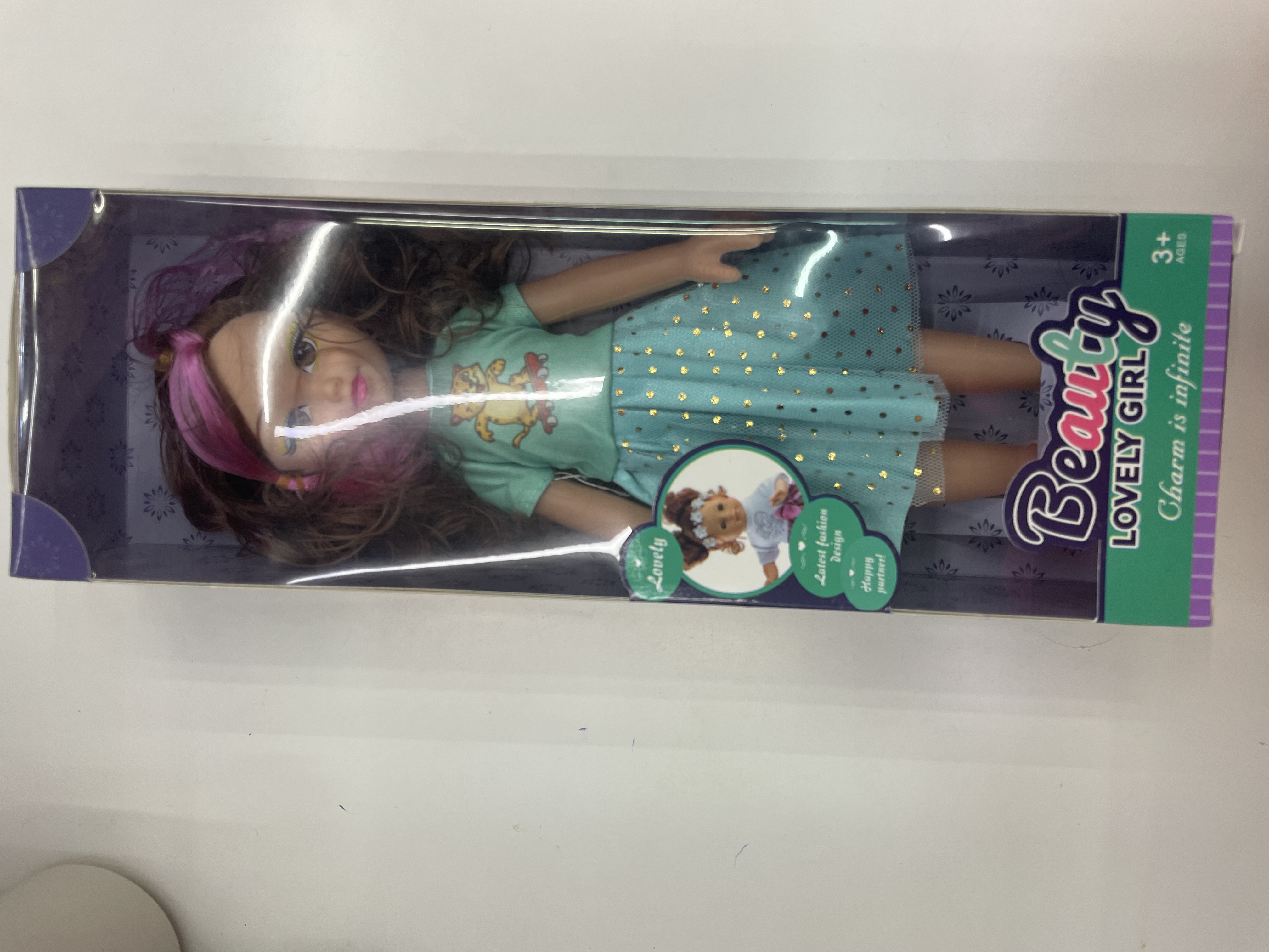 The new 2024 model comes with music and can be dressed up as a doll Specification image