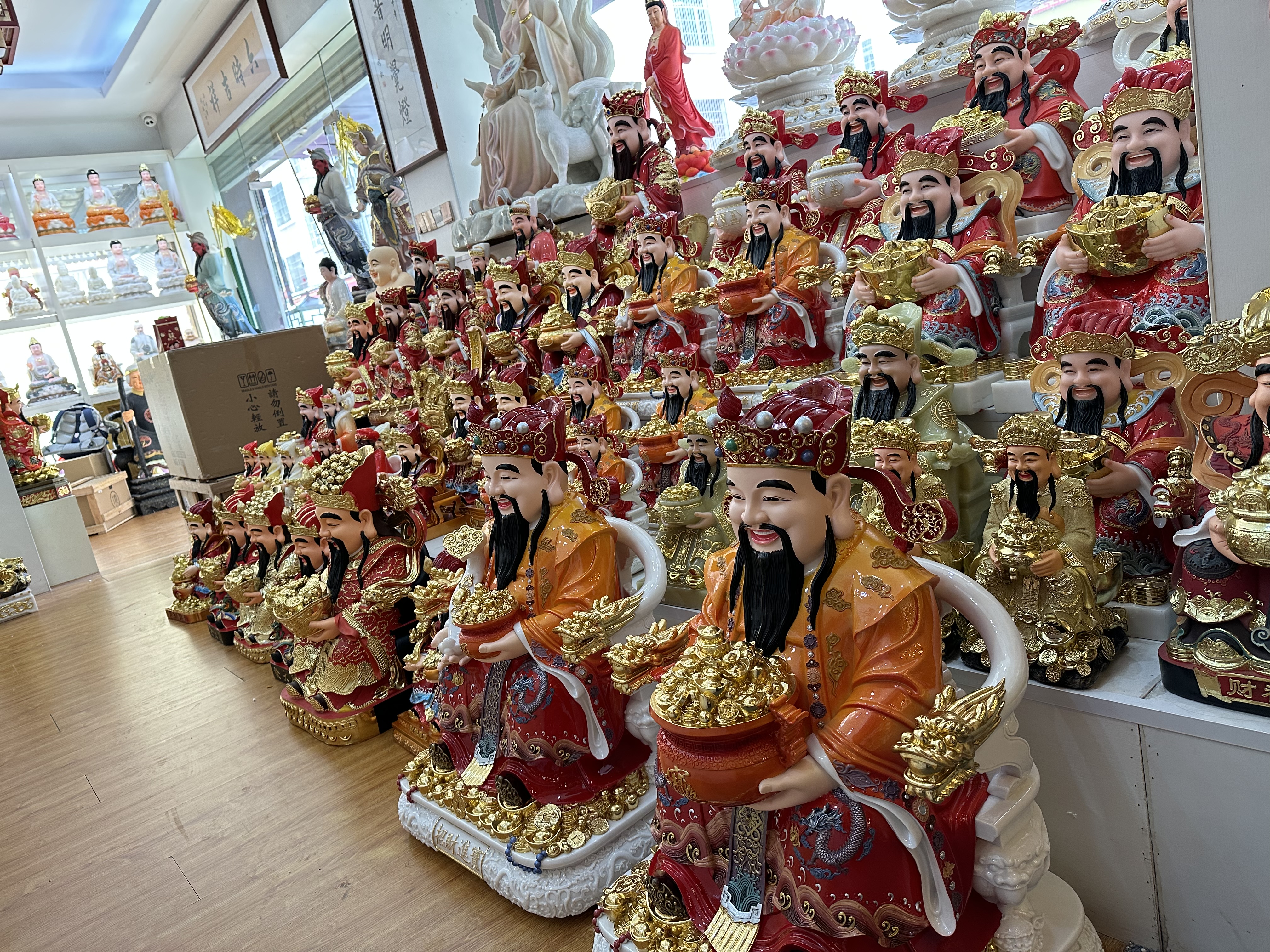 陶瓷佛像大佛像佛教文物妈祖神像佛牌家居摆件供奉装饰工艺品详情图1