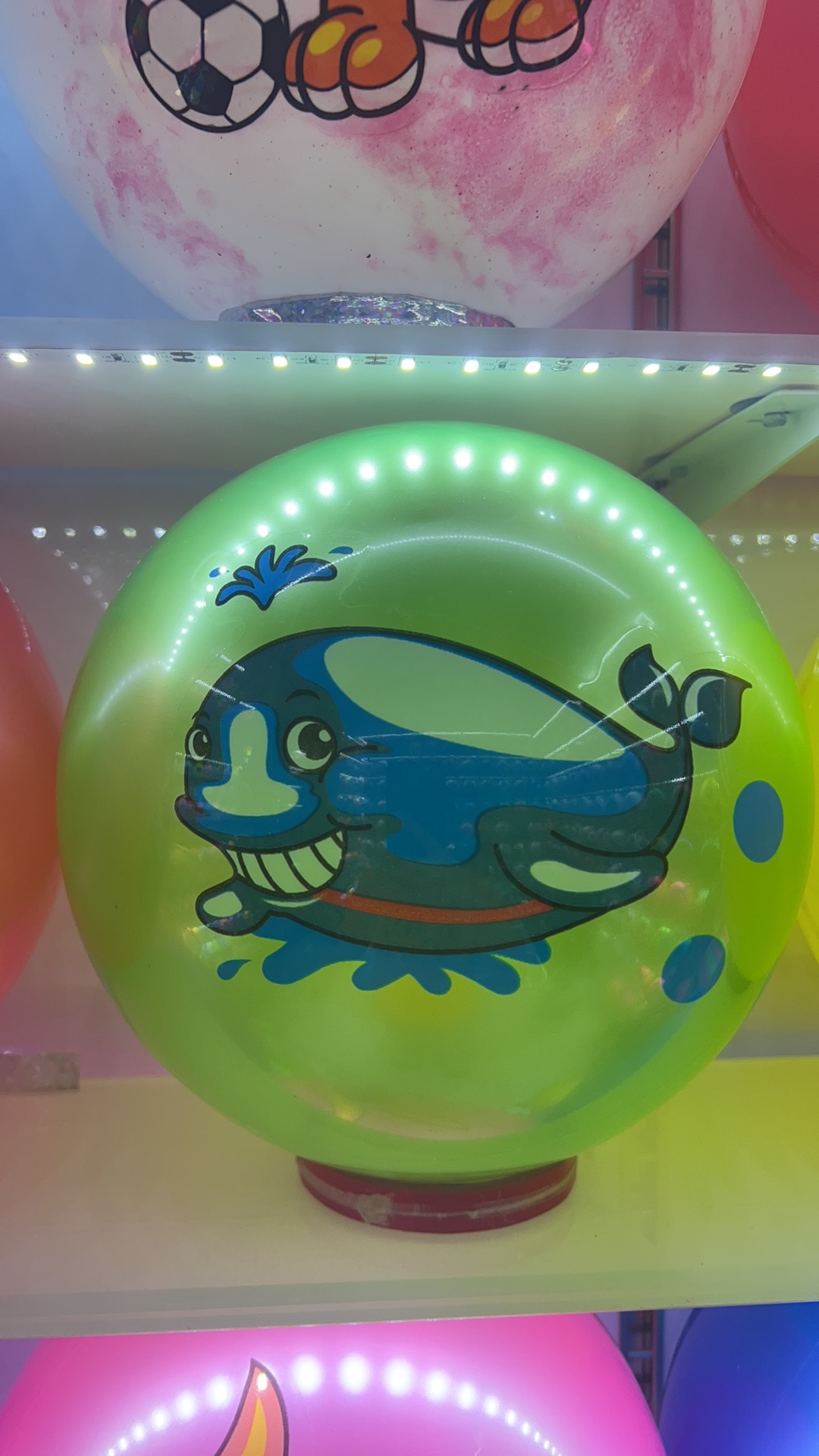 6-9寸贴标球定制版贴标充气玩具详情图2