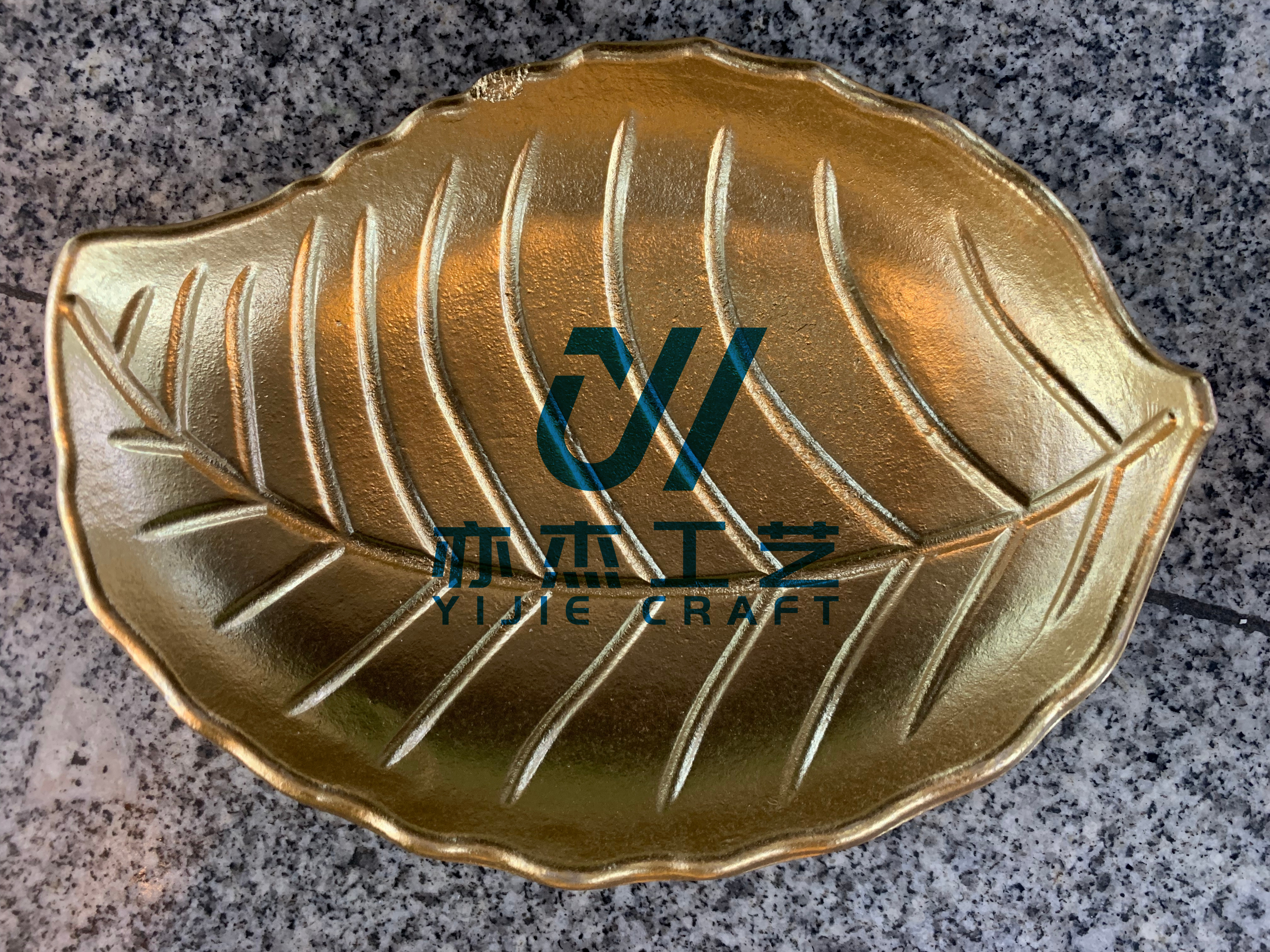 创意木制树叶盘子MDF密度板材质玄关收纳饰品收纳糖果盘搭配香薰底座托盘支持来样定做F001详情图4