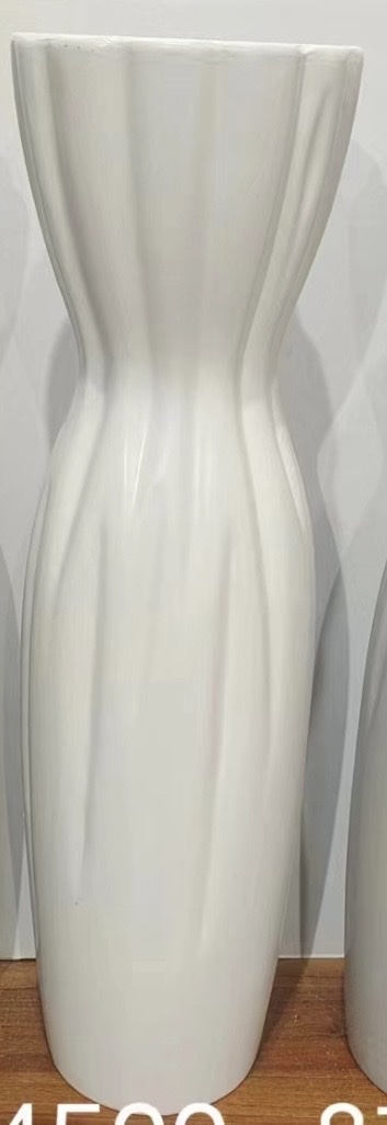 奶油风花瓶手捧花束陶瓷摆件客厅电视柜插花餐桌 北欧摆设花瓶详情图2