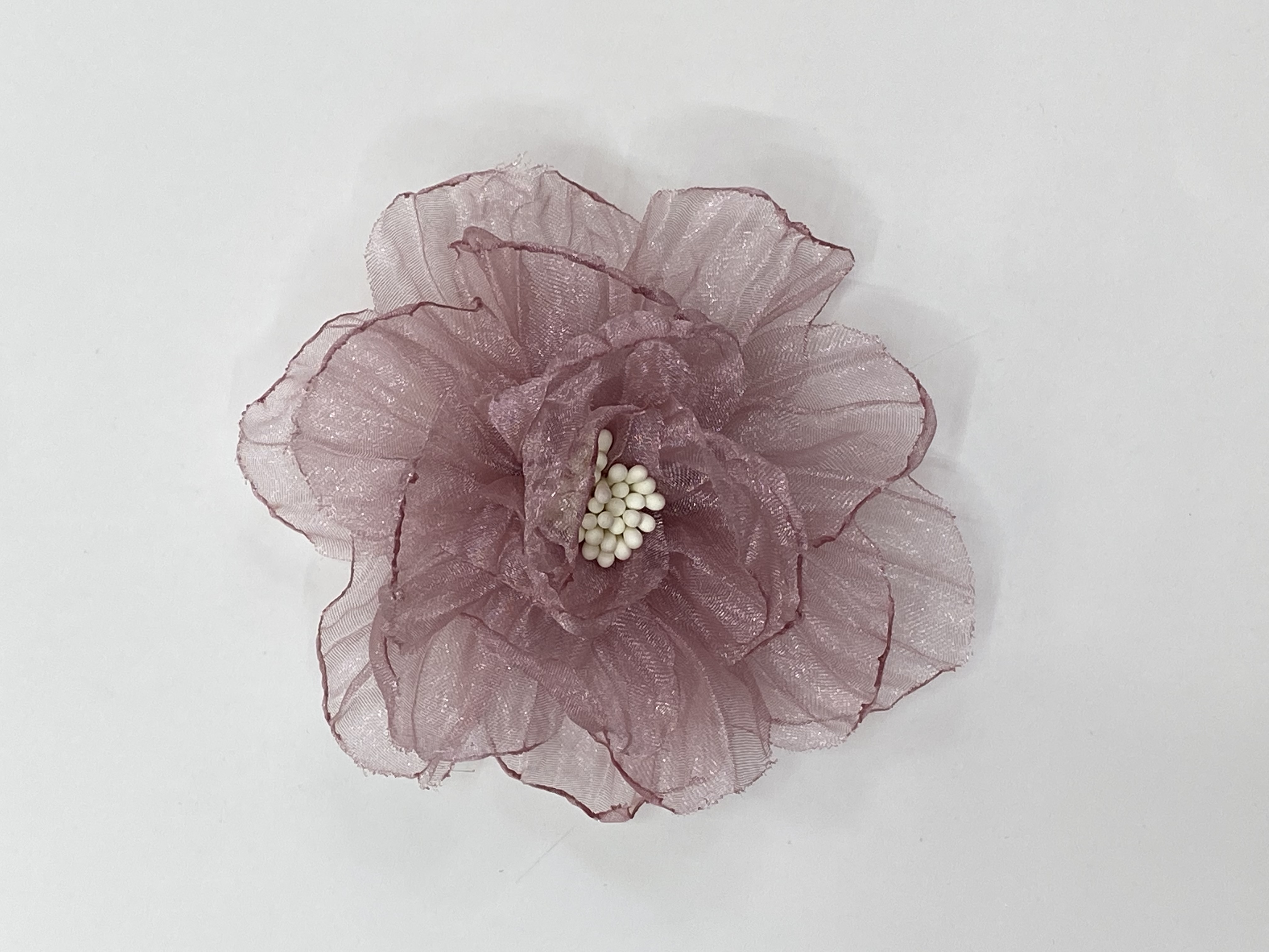 网红爆款压皱大卷花加火柴芯细节图