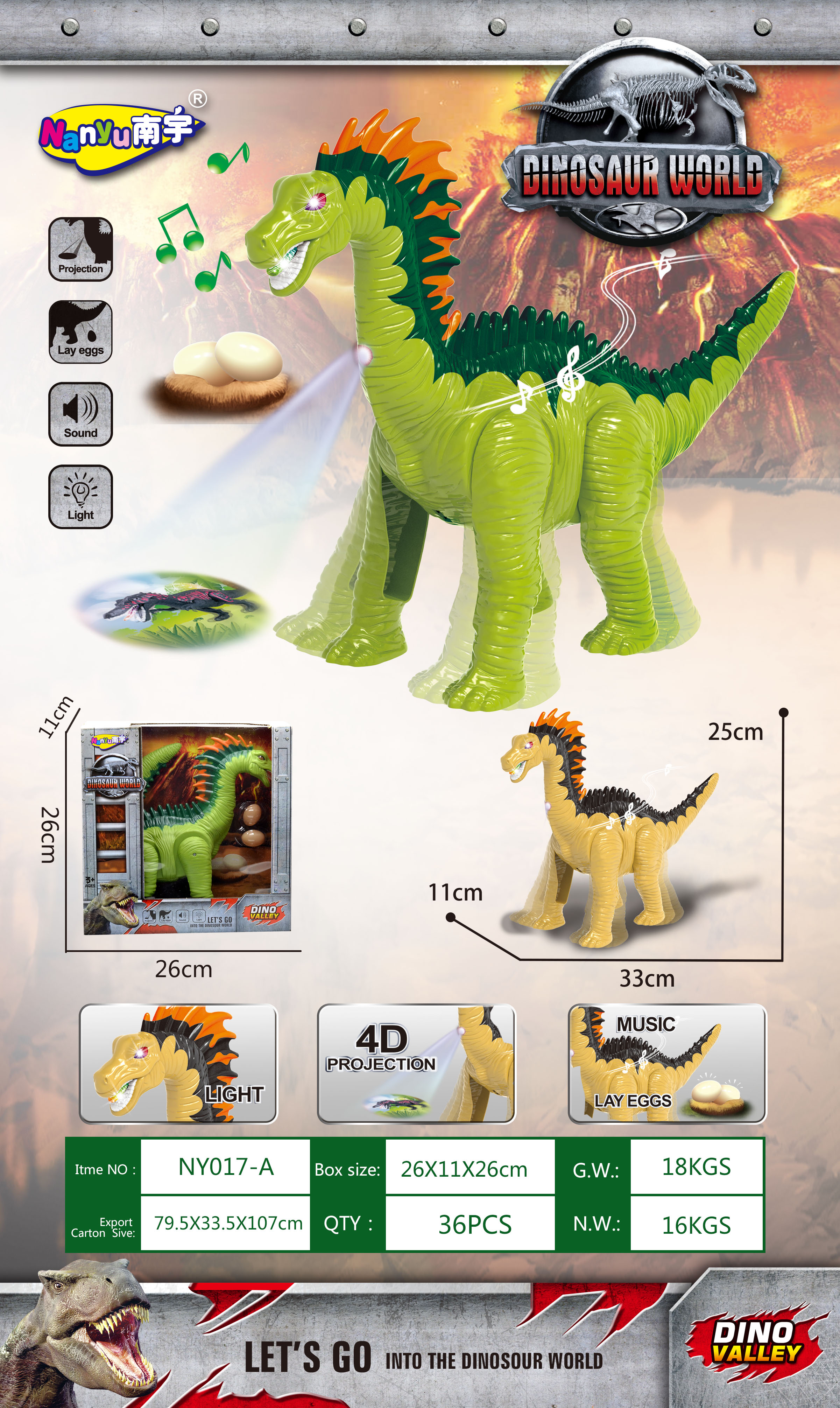 Remote Control Dinosaur Toy Model Electric Battery Charging Application Scenario