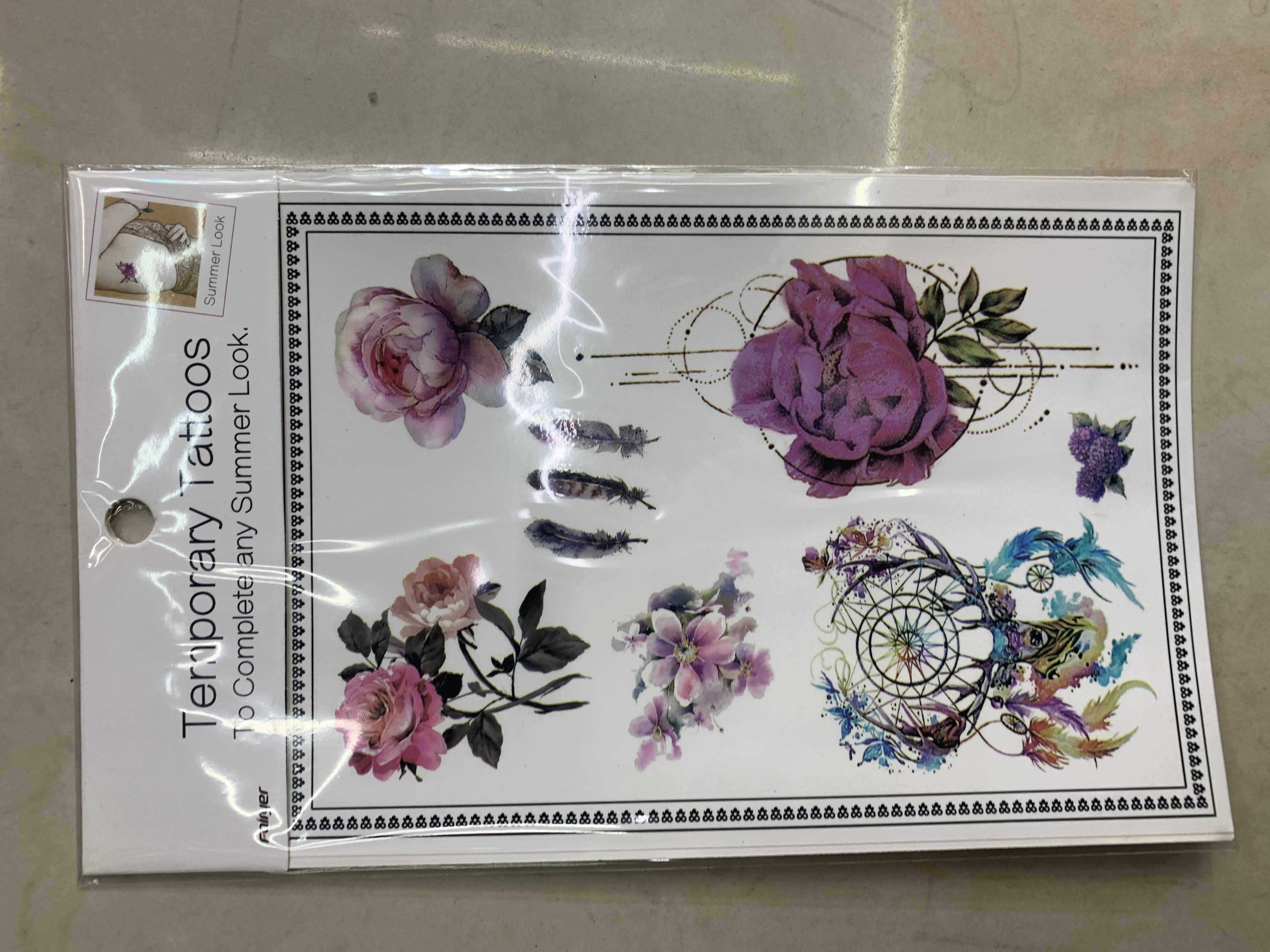 创意贴纸实物图