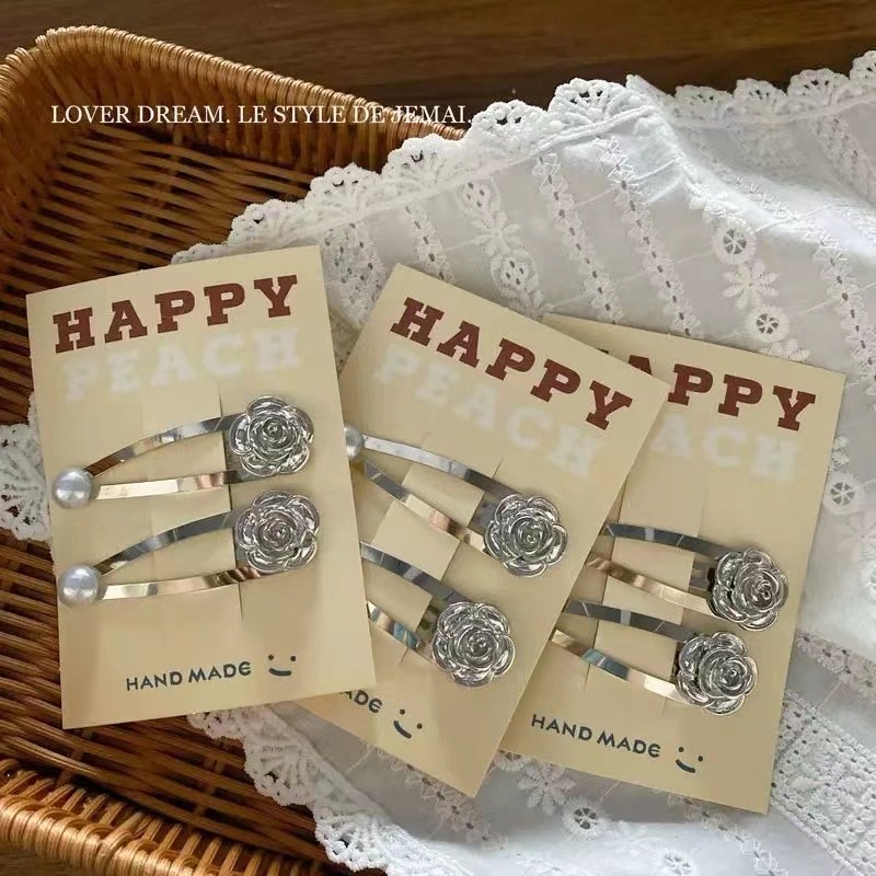 Children's accessories, U-shaped hair clippers, food hair clips, cute hair nets, accessories, headwear, hair clippers, simple operation, no damage to hair quality detail image 6