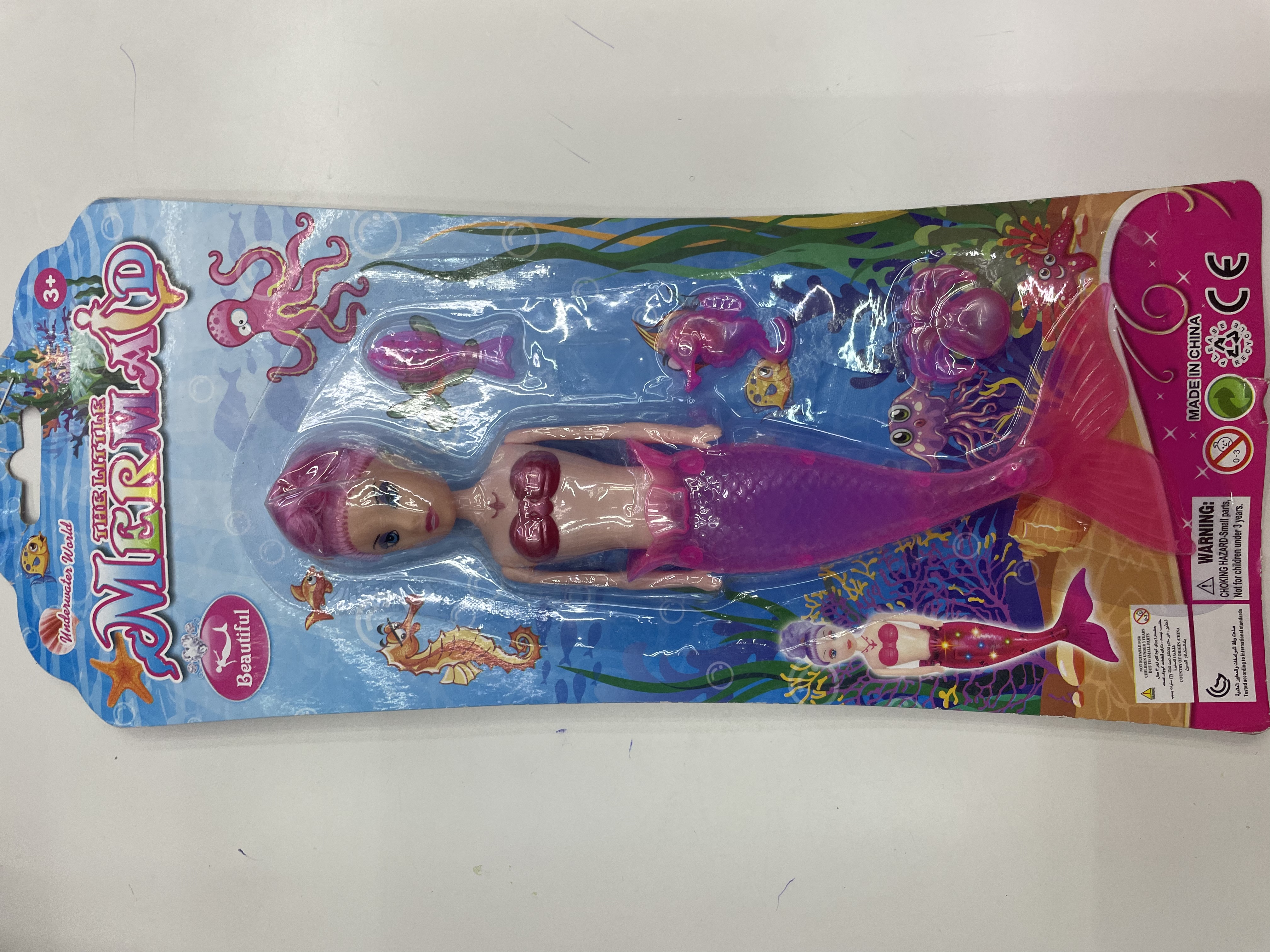 8-inch and 11-inch mermaid dolls with lights in 2023 Specification image