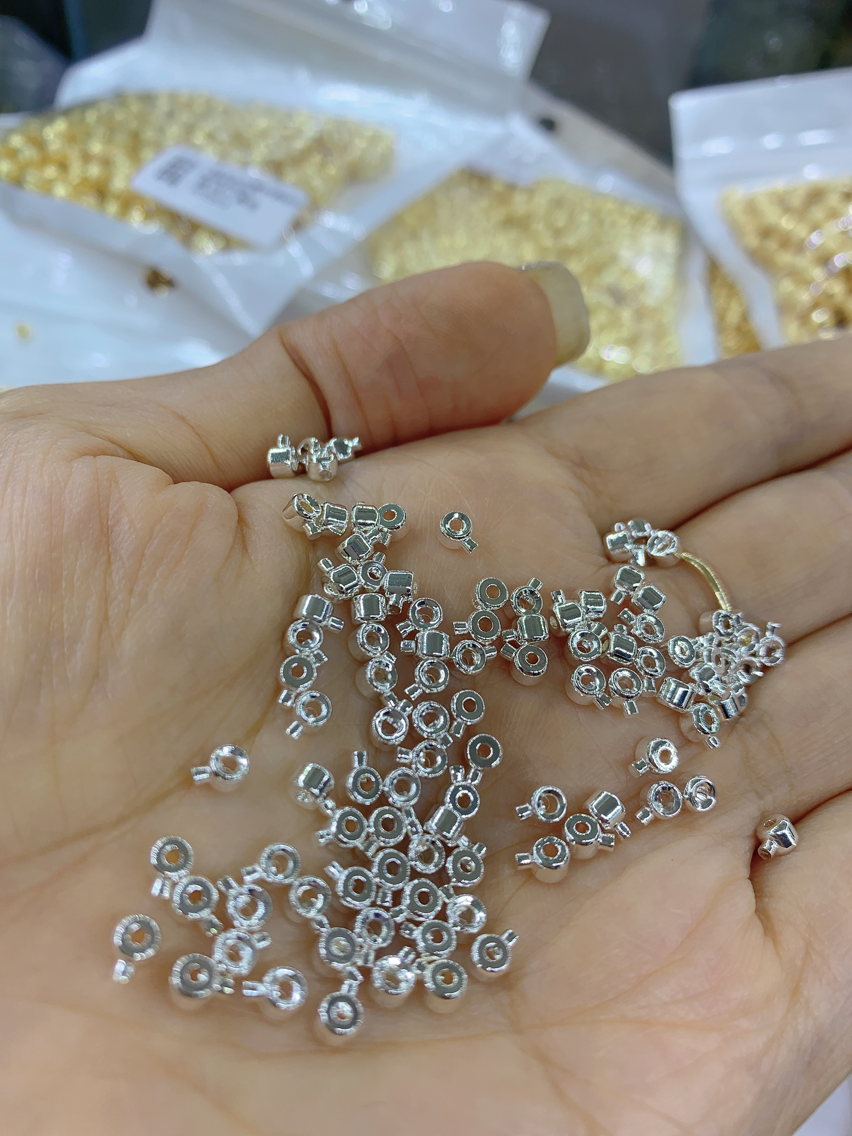 DIY手工制作饰品配件 树脂配件 独特设计 不锈钢饰品配件 创意个性配件树脂 材料包批发饰品配件细节图