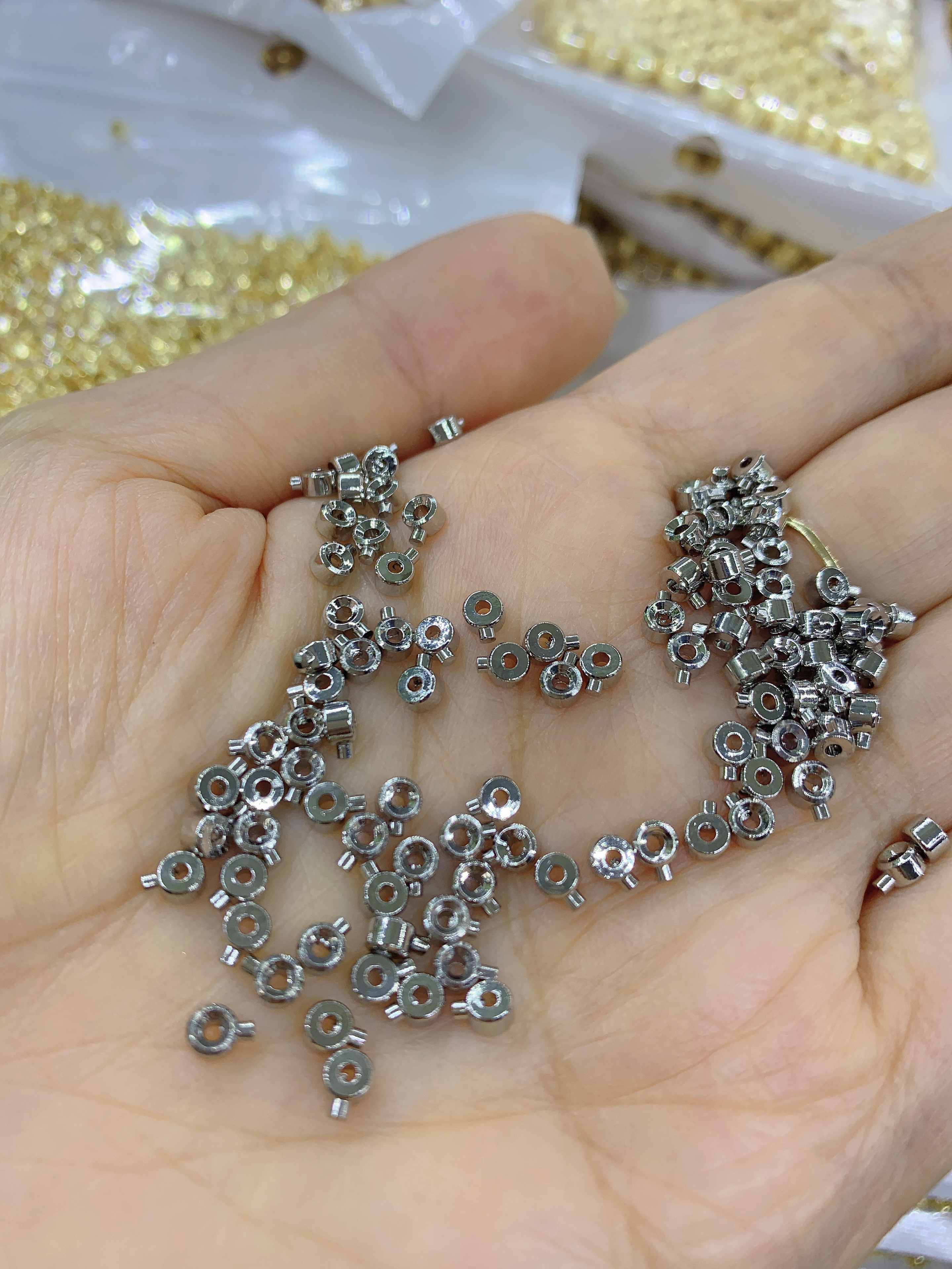 DIY手工制作饰品配件 树脂配件 独特设计 不锈钢饰品配件 创意个性配件树脂 材料包批发饰品配件详情图2