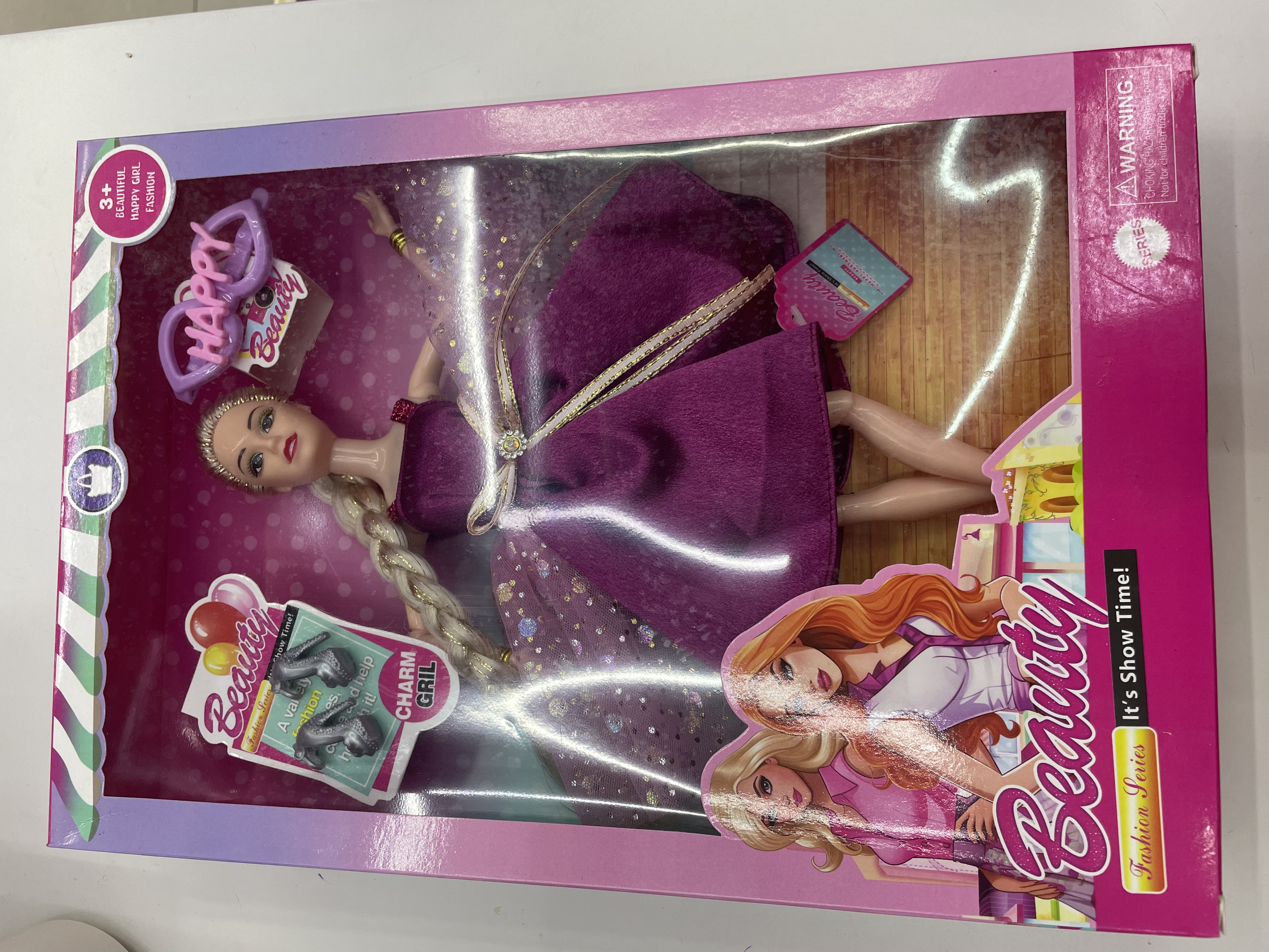 The 2024 new H-S-556 11-inch music doll details Picture