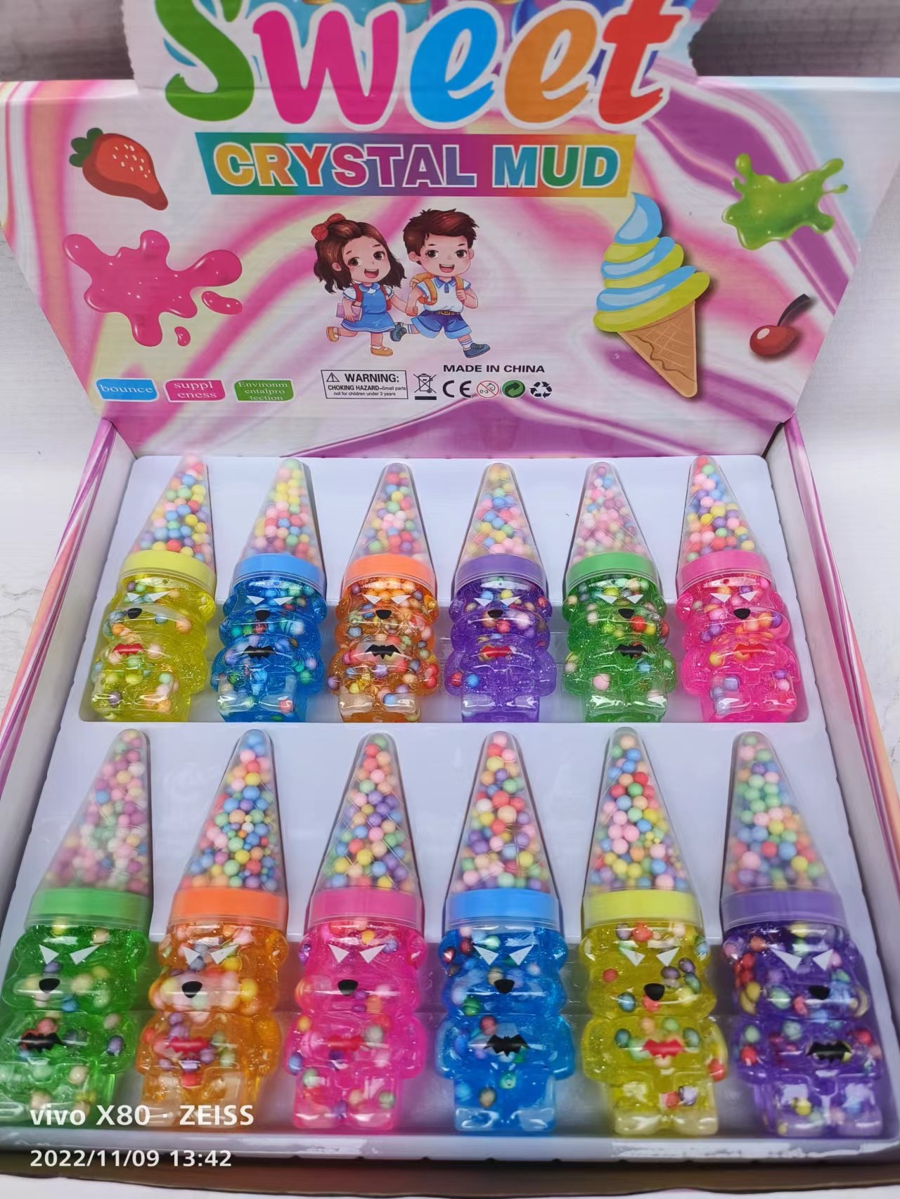 鸭头中号瓶彩泥产品图