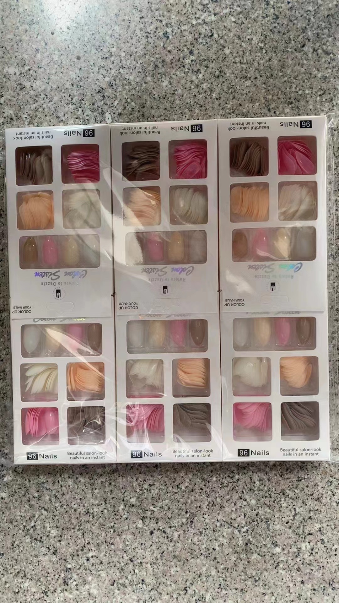 Wearing nails, nail clips, artificial nails, and handcrafted nails Specification image